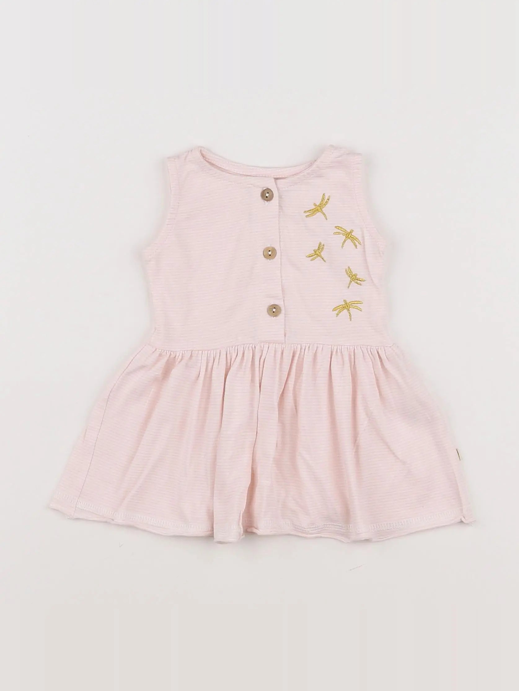 Les Petites Choses - robe rose - 3 mois