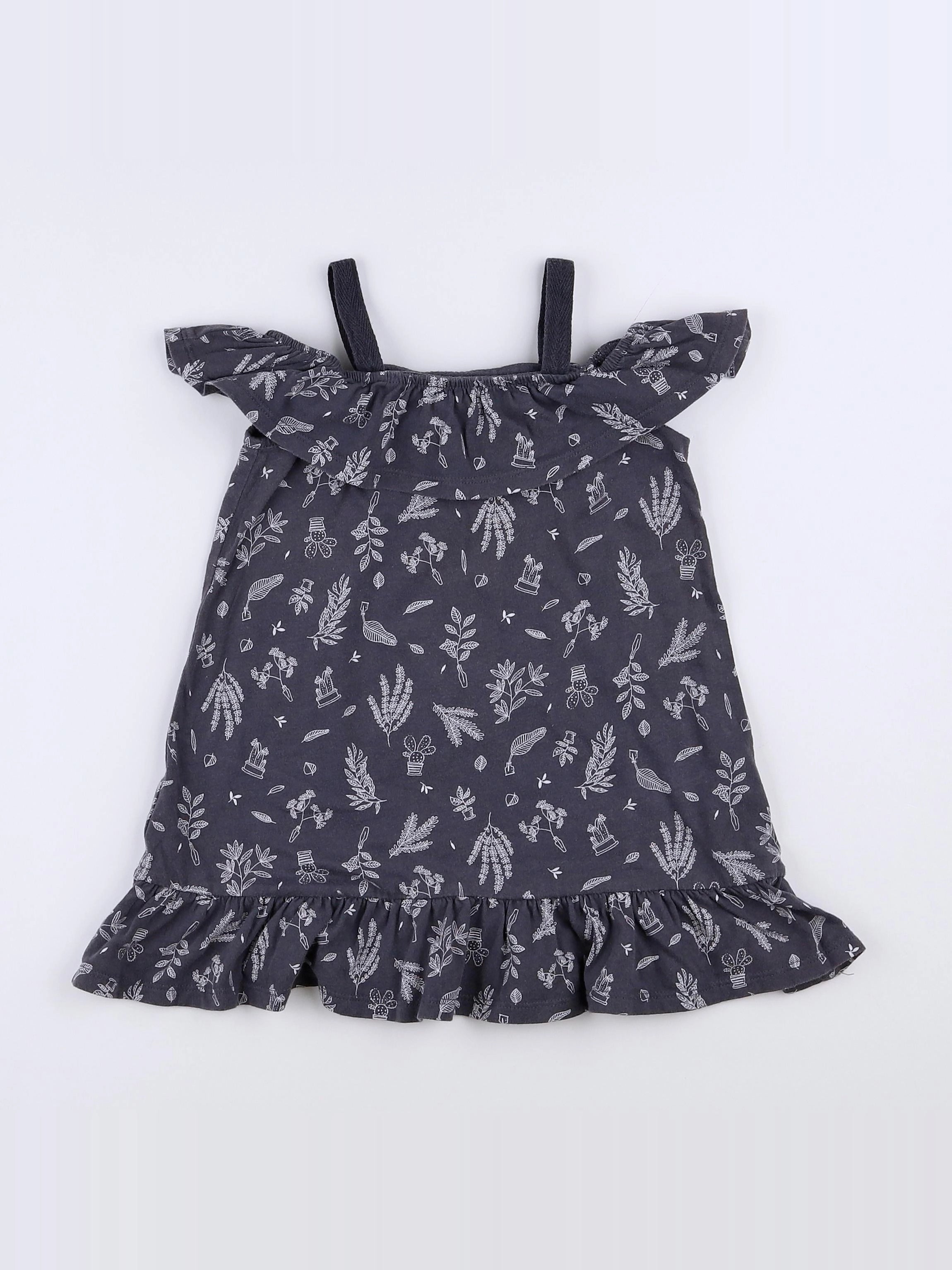 GAP - robe gris - 2 ans