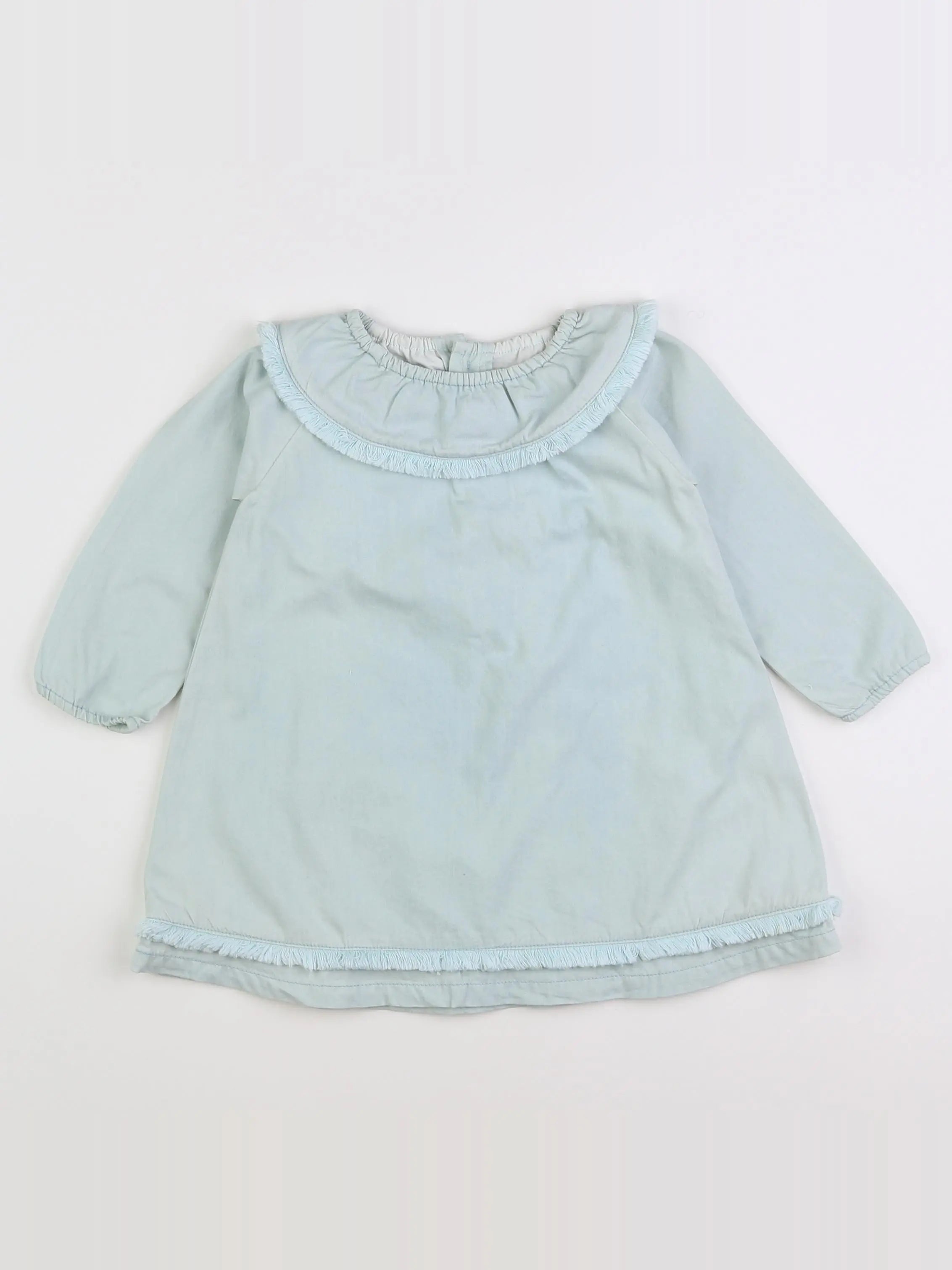 Boutchou - robe bleu - 12 mois