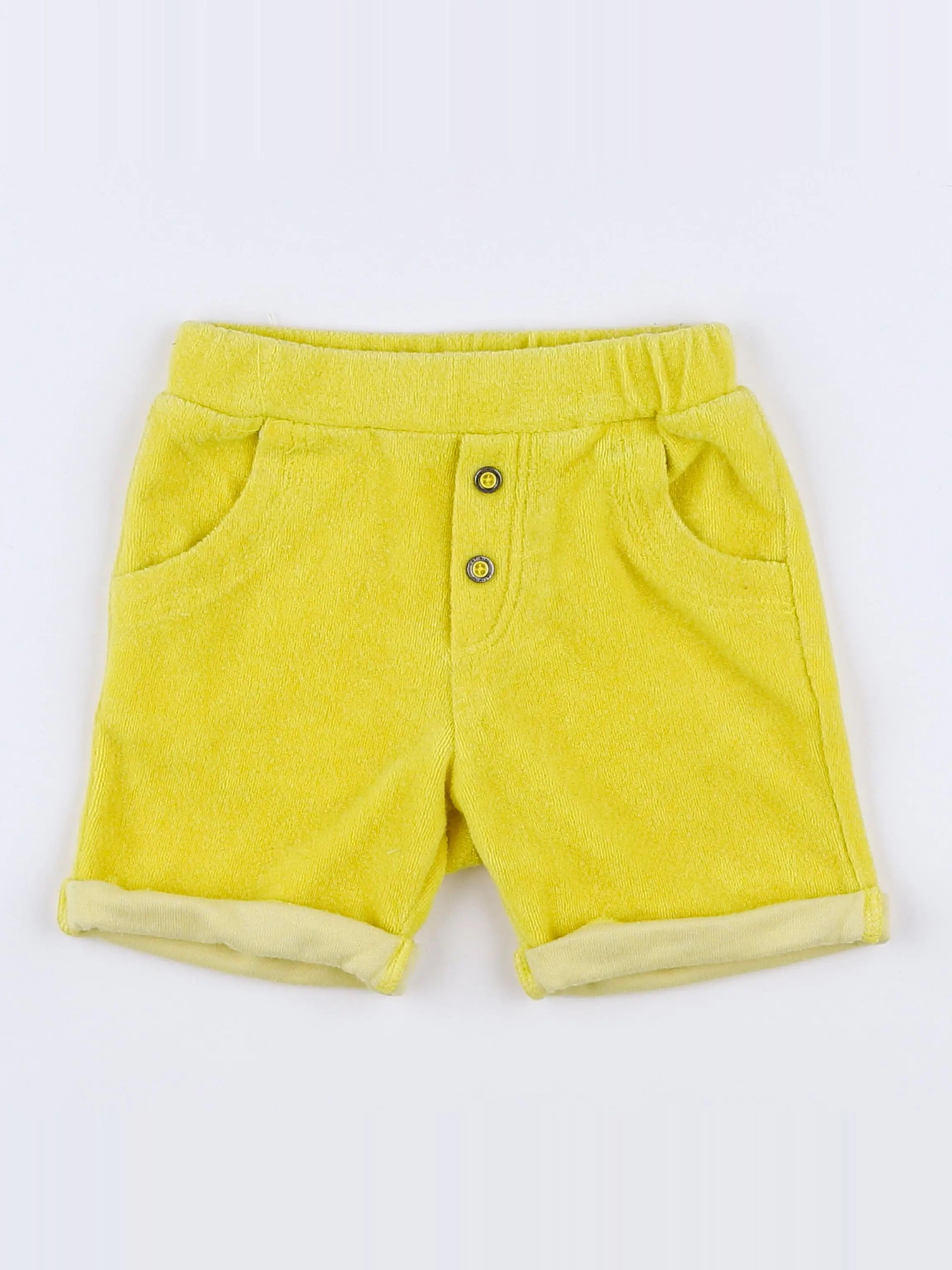 Catimini - short jaune - 12 mois