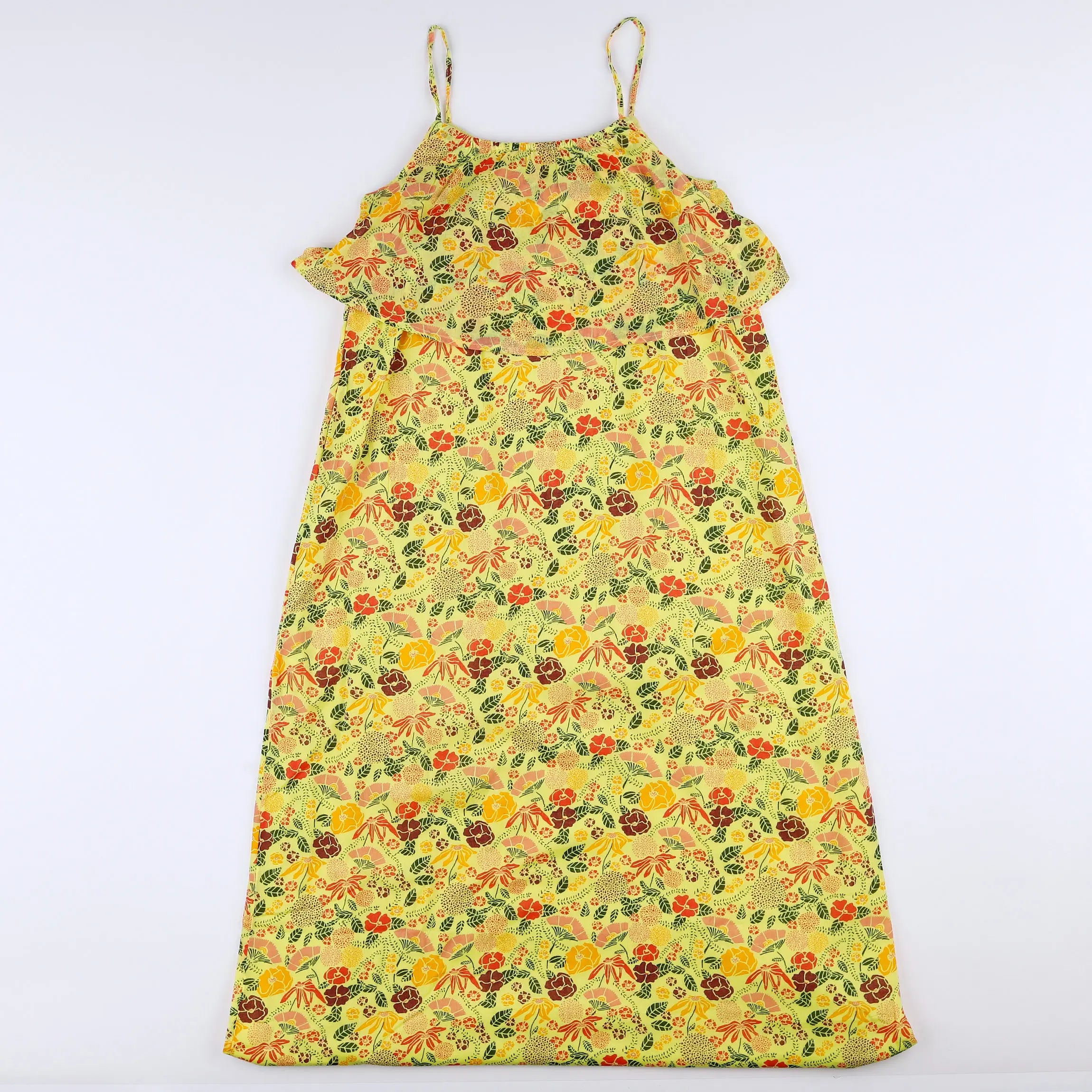 Vertbaudet - robe jaune - 10 ans