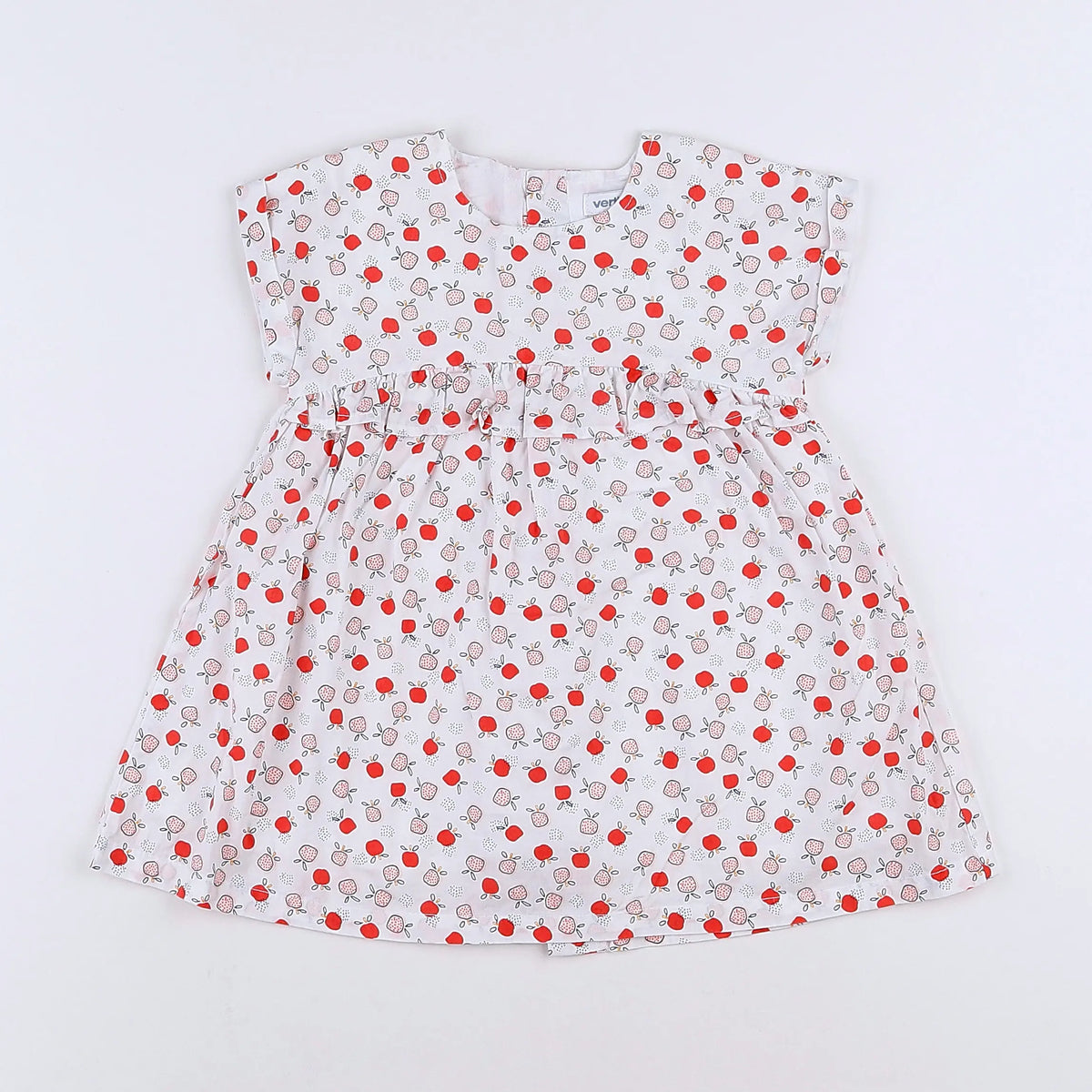 Vertbaudet - robe multicolore - 12 mois