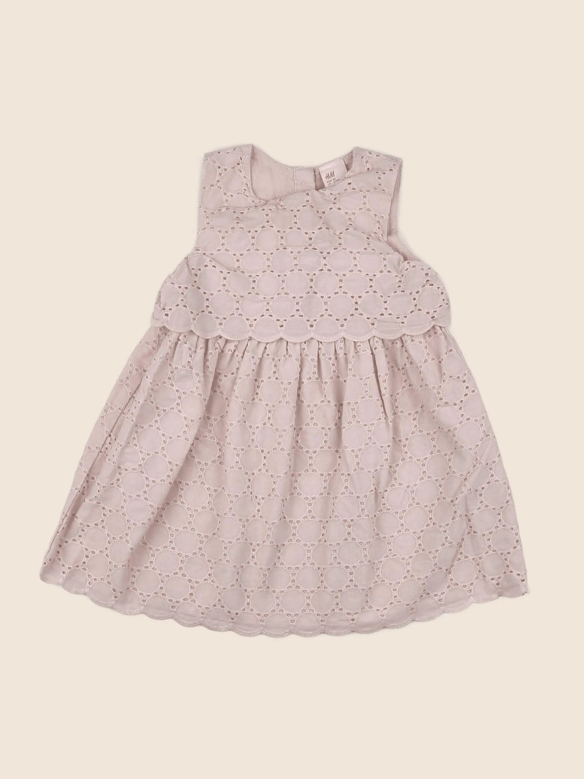 H&M - robe rose - 9/12 mois