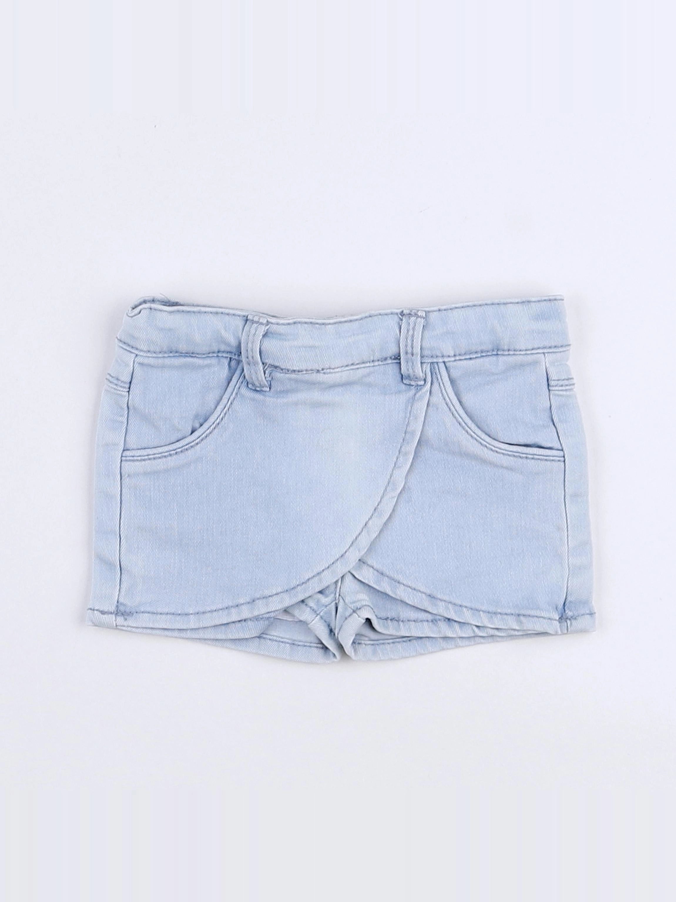 Tape à l'oeil - short bleu - 3 mois