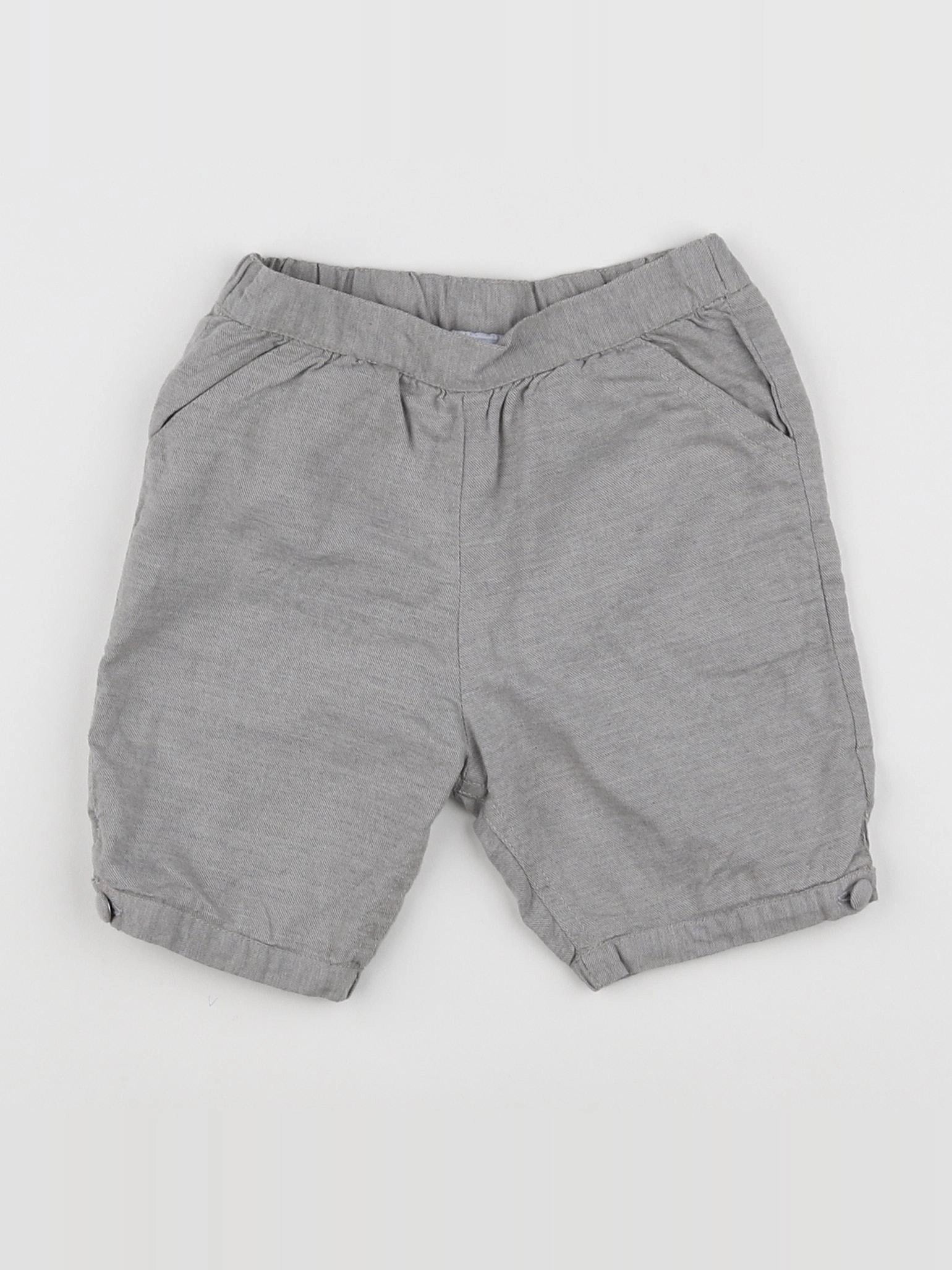 Acanthe - short gris - 12 mois
