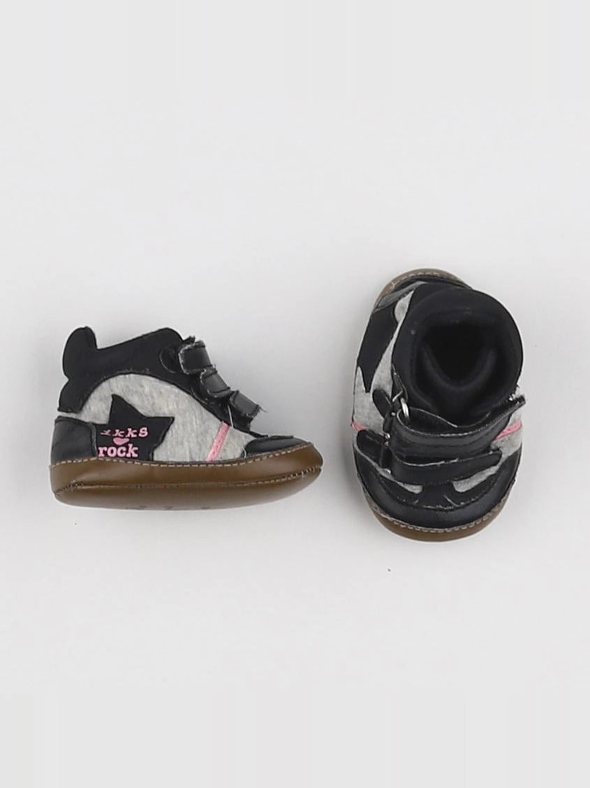 IKKS - chaussons gris, noir - pointure 17