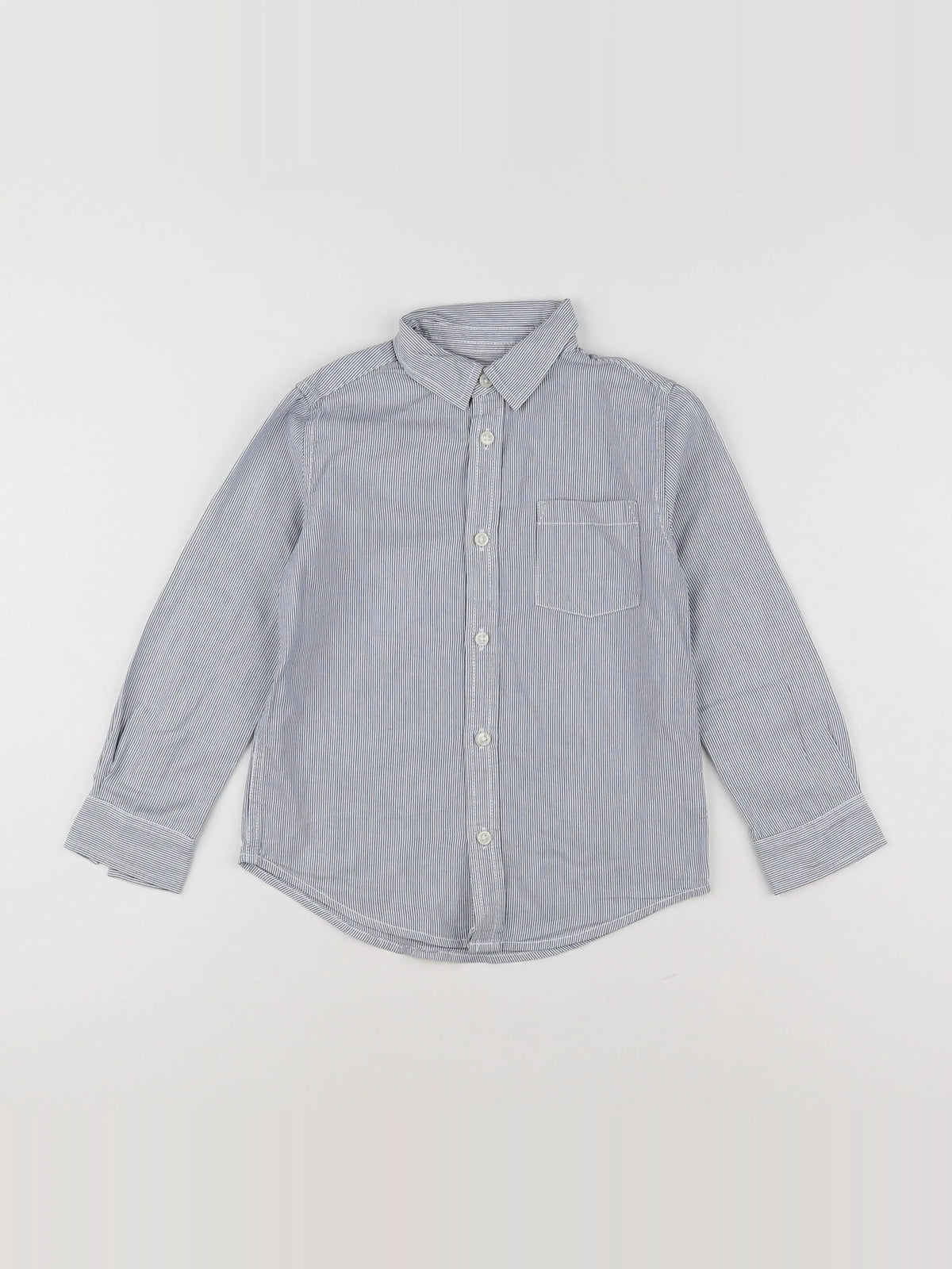 Monoprix - chemise bleu - 6 ans