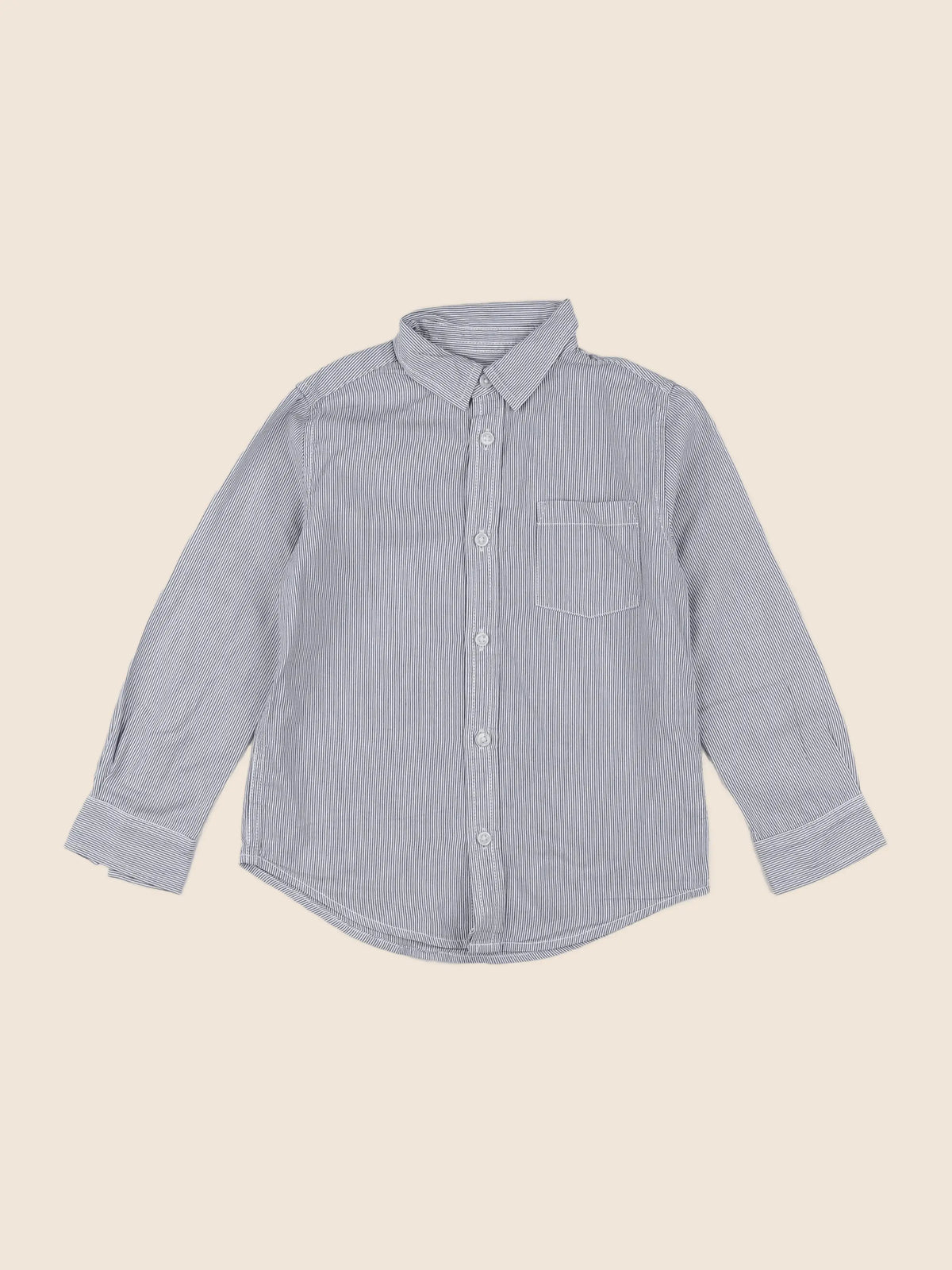 Monoprix - chemise bleu - 6 ans