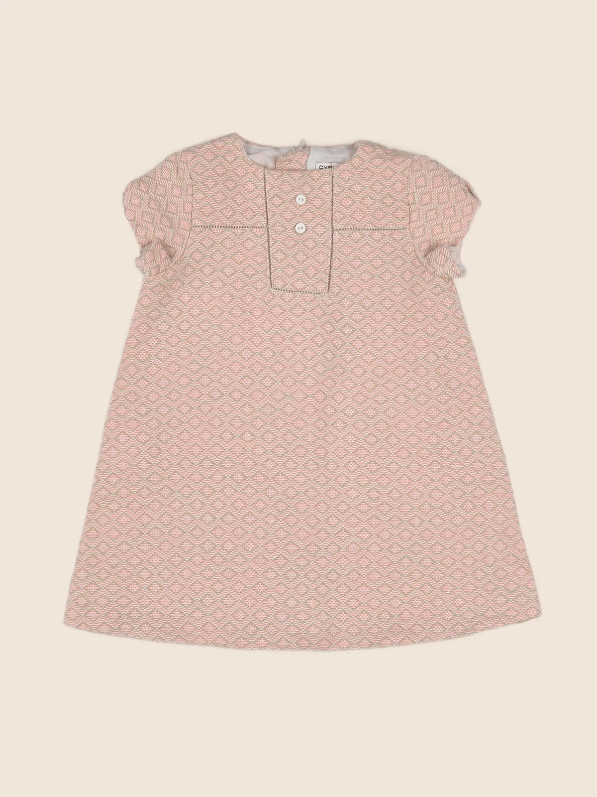 Cyrillus - robe rose - 18 mois