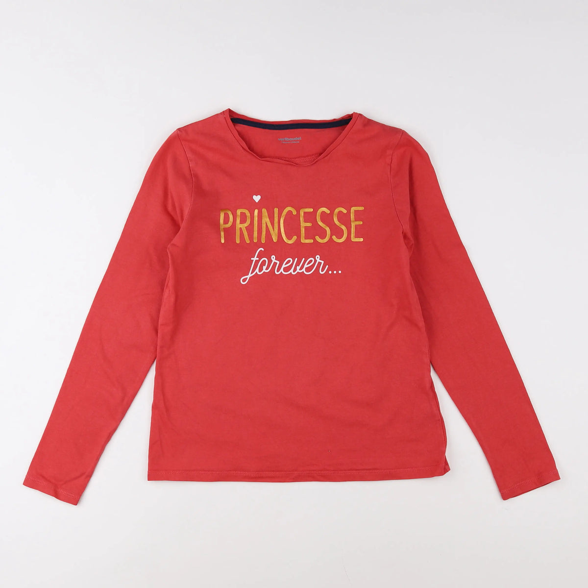 Vertbaudet - tee-shirt rose - 10 ans