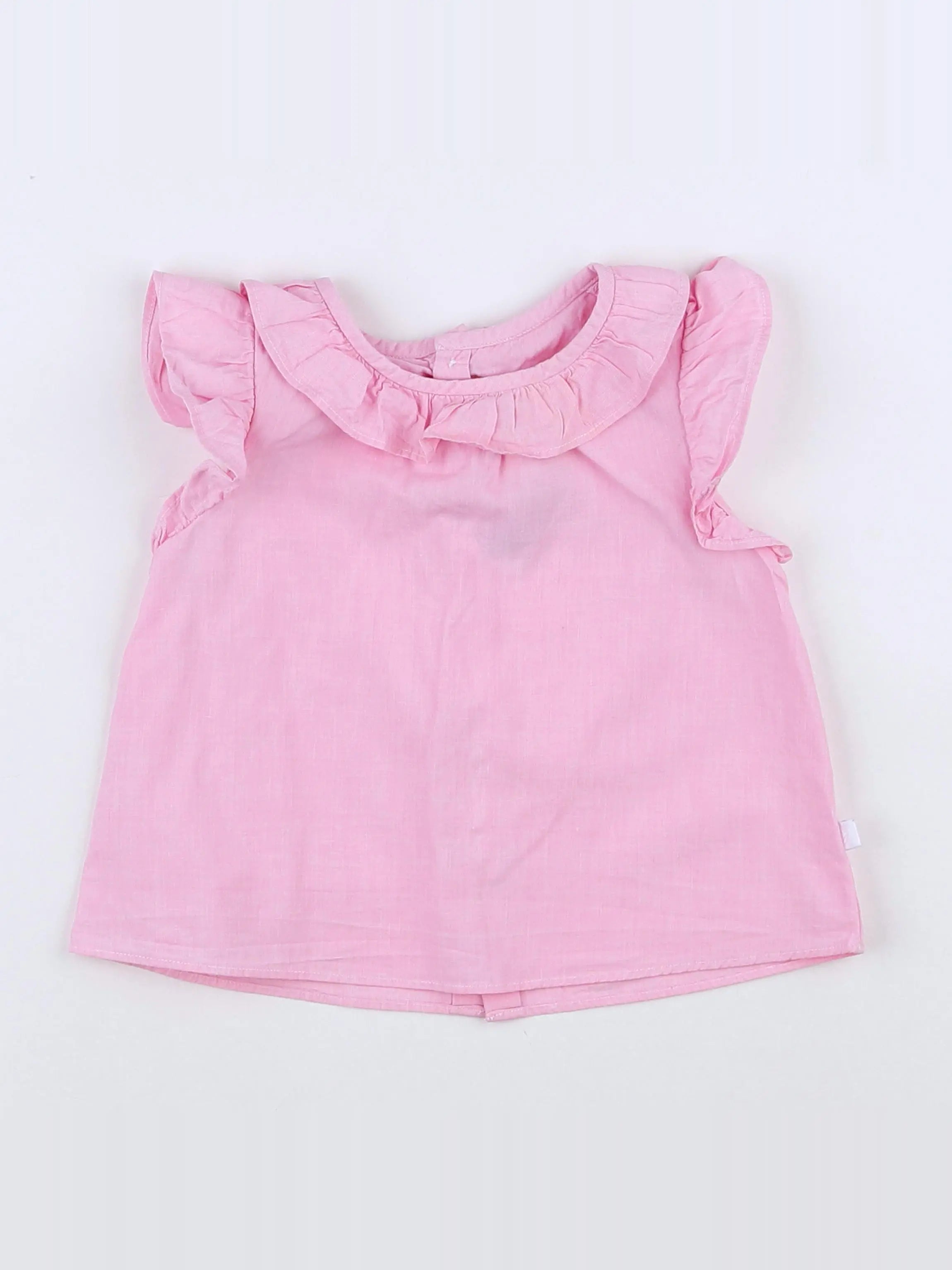 Jacadi - blouse rose - 12 mois