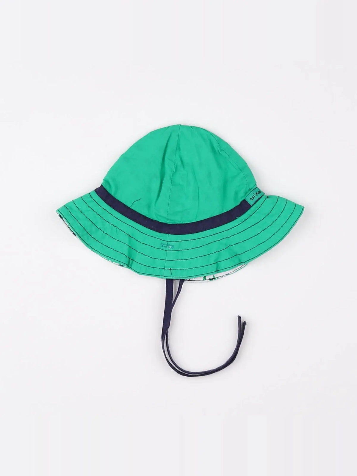 Catimini - chapeau vert, bleu - 3 mois