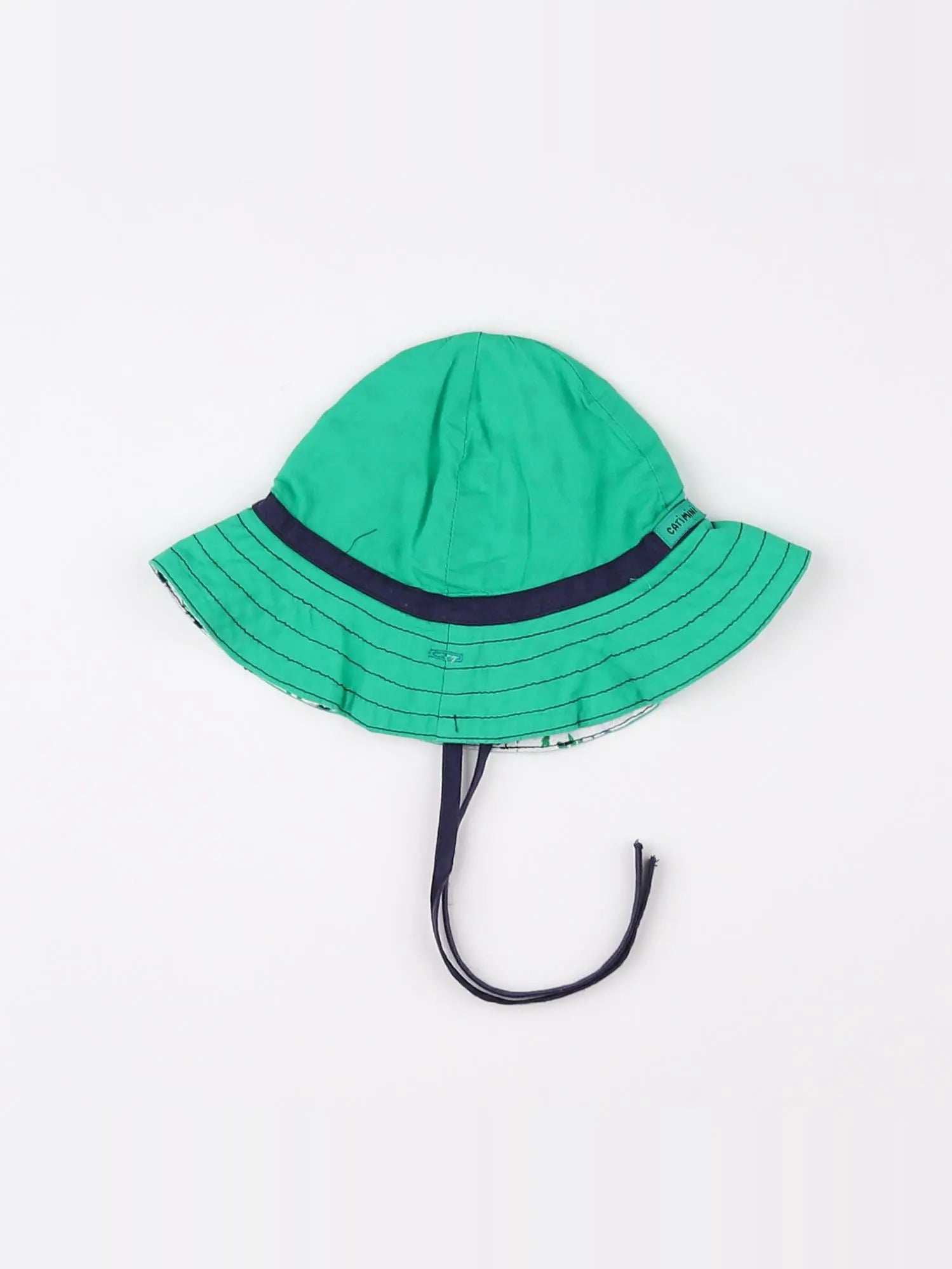 Catimini - chapeau vert, bleu - 3 mois