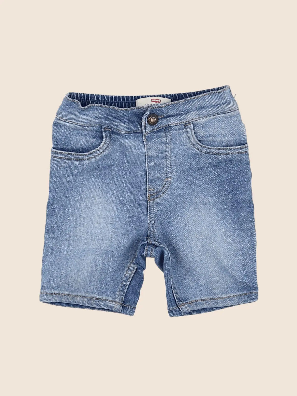 Levi's - short bleu - 12 mois
