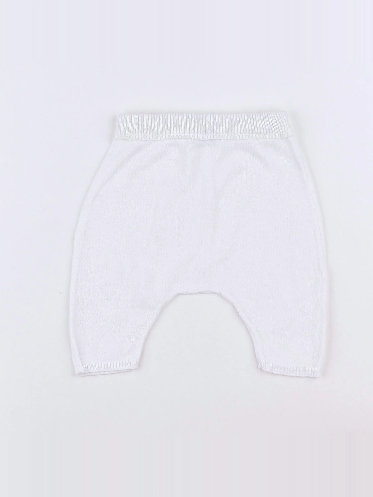 Vertbaudet - sarouel blanc - 1 mois