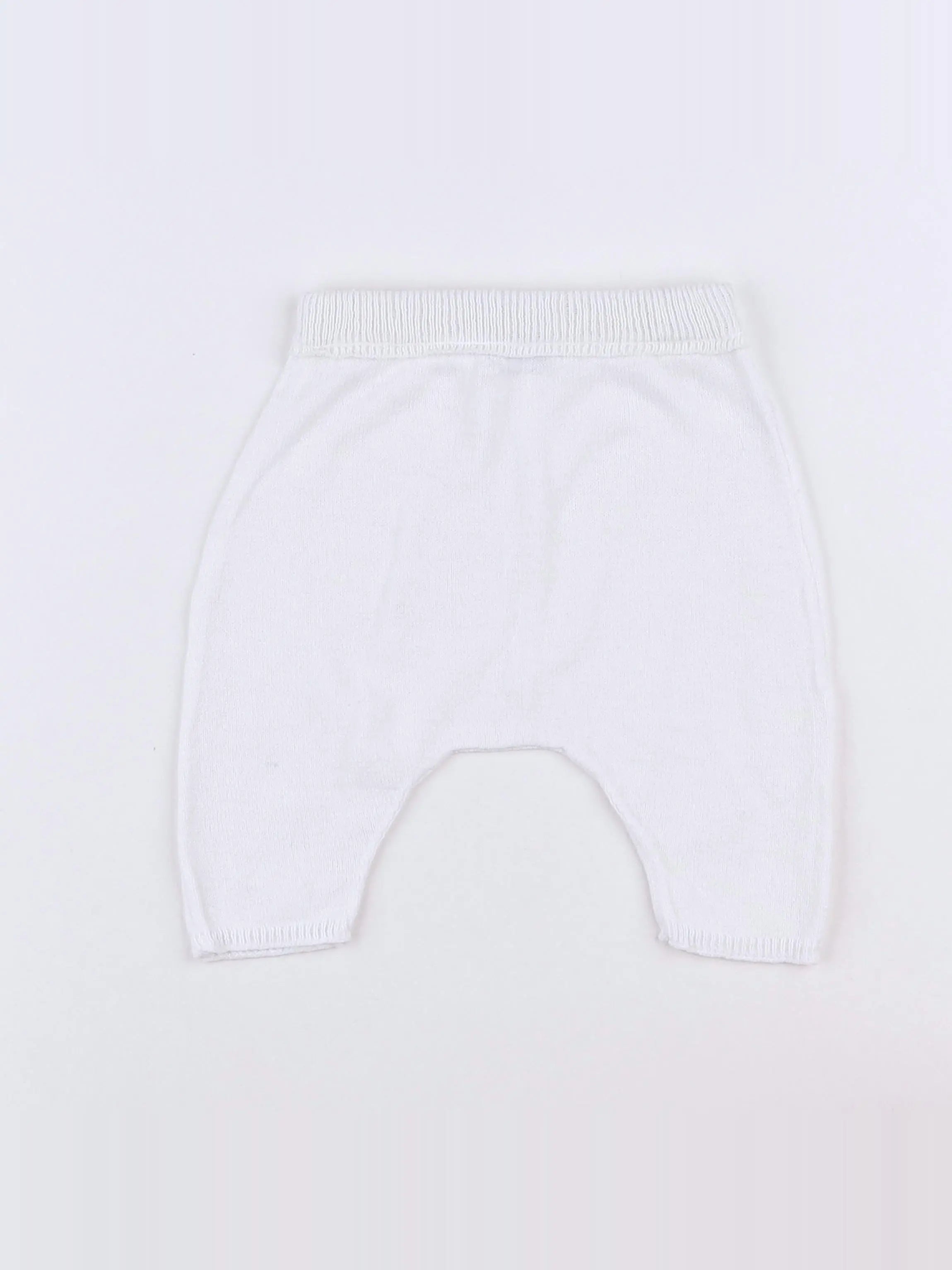 Vertbaudet - sarouel blanc - 1 mois