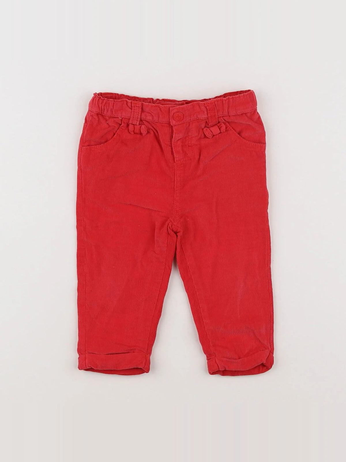 Cadet Rousselle - pantalon rose - 12 mois