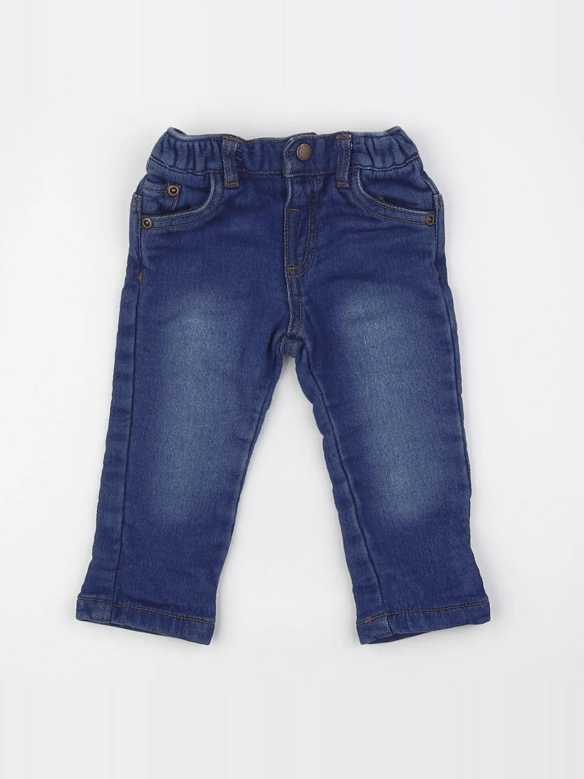 Vertbaudet - jean bleu - 6 mois
