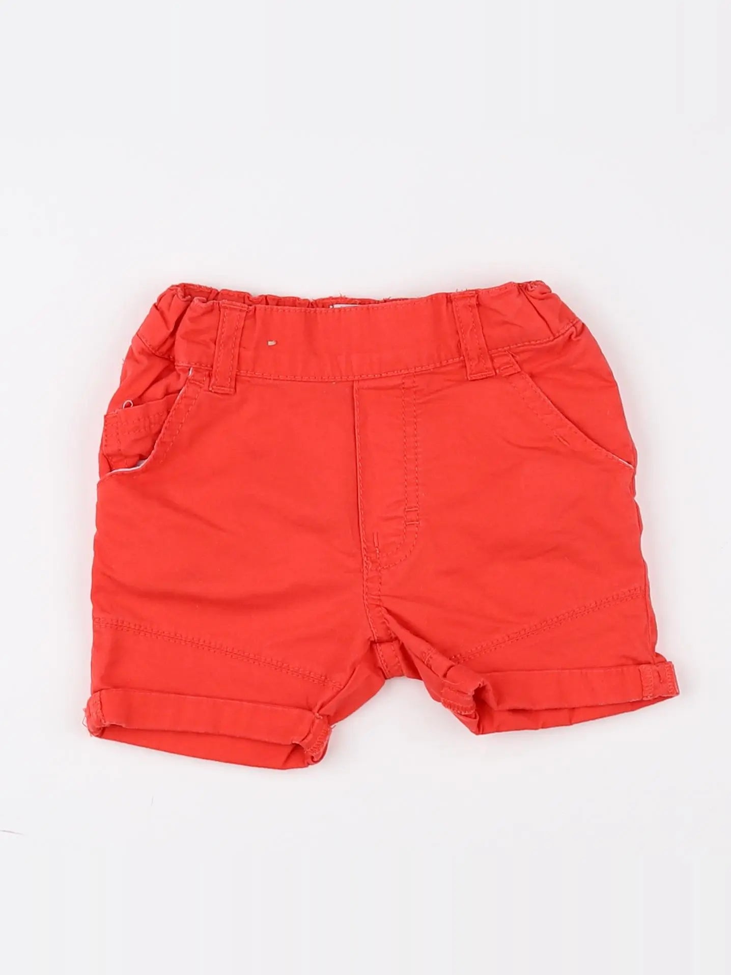 Timberland - short rouge - 6 mois
