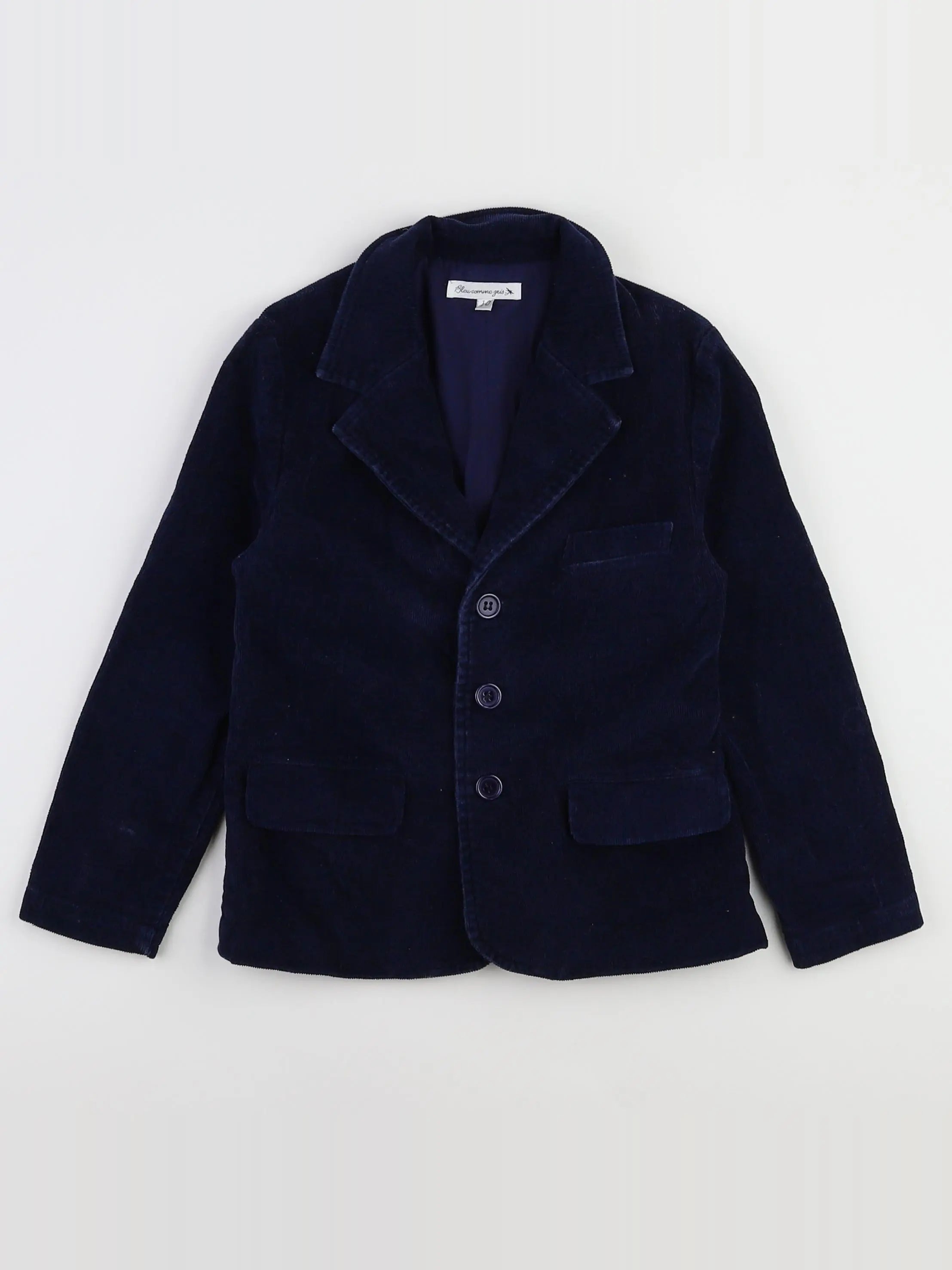 Bleu Comme Gris - veste bleu - 10 ans