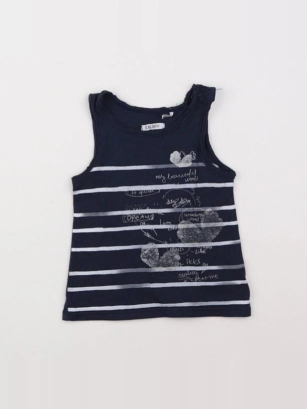 IKKS - débardeur noir - 12 mois