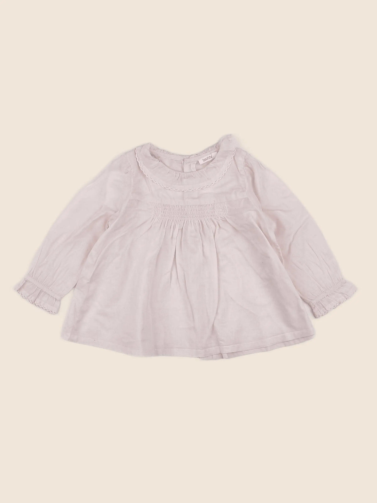 Boutchou - blouse rose - 9 mois