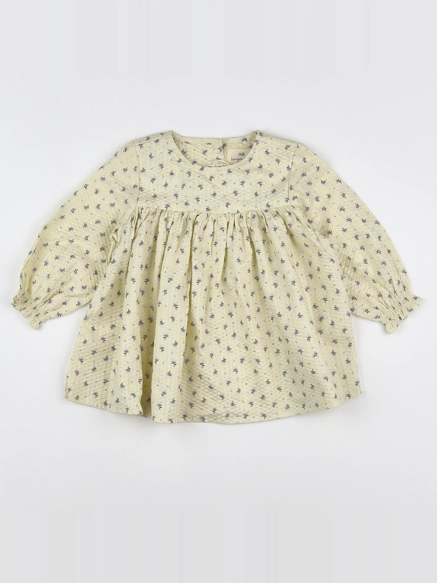 Konges slojd - robe beige (état neuf) - 9 mois