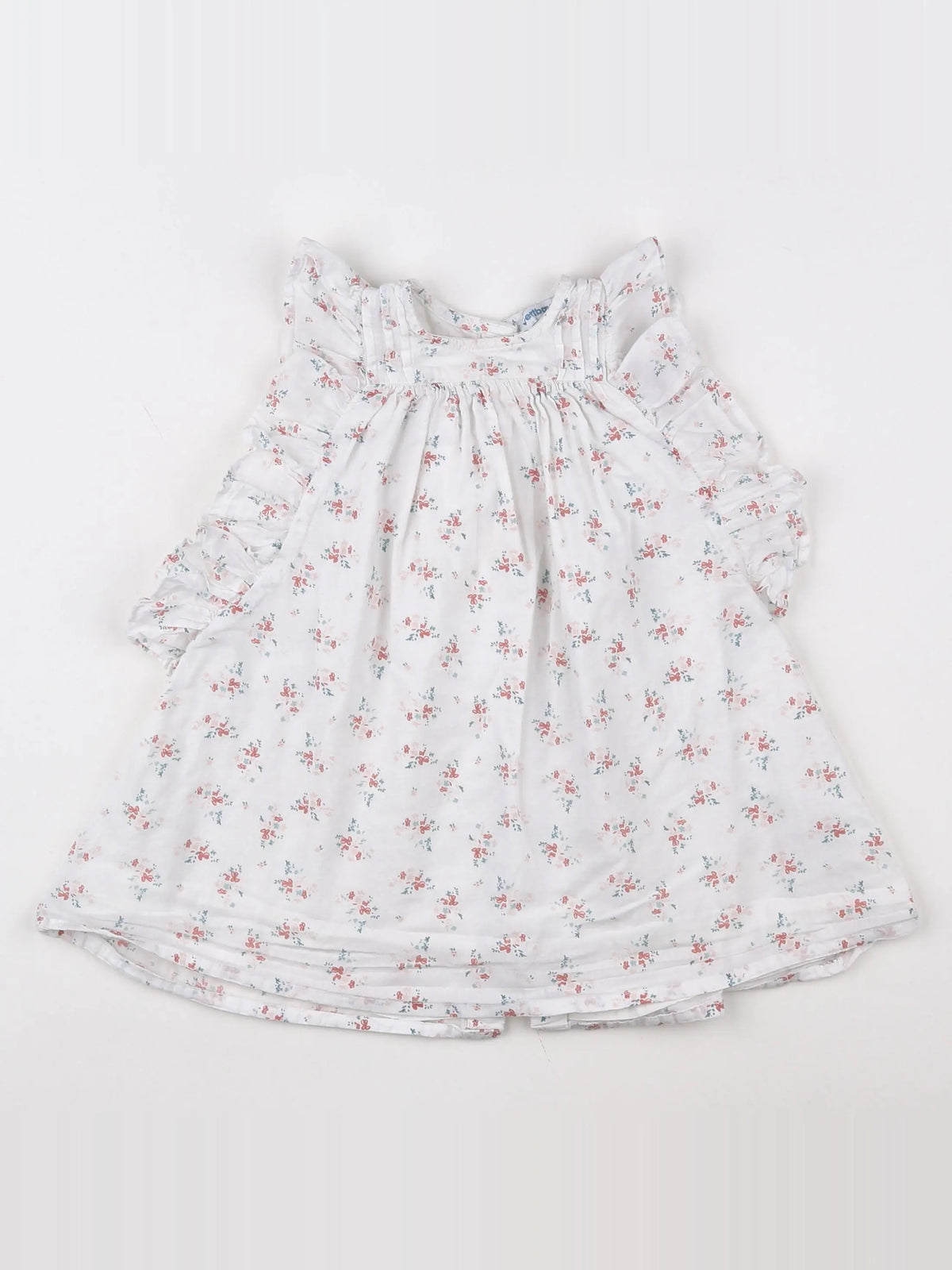 Vertbaudet - robe blanc - 18 mois