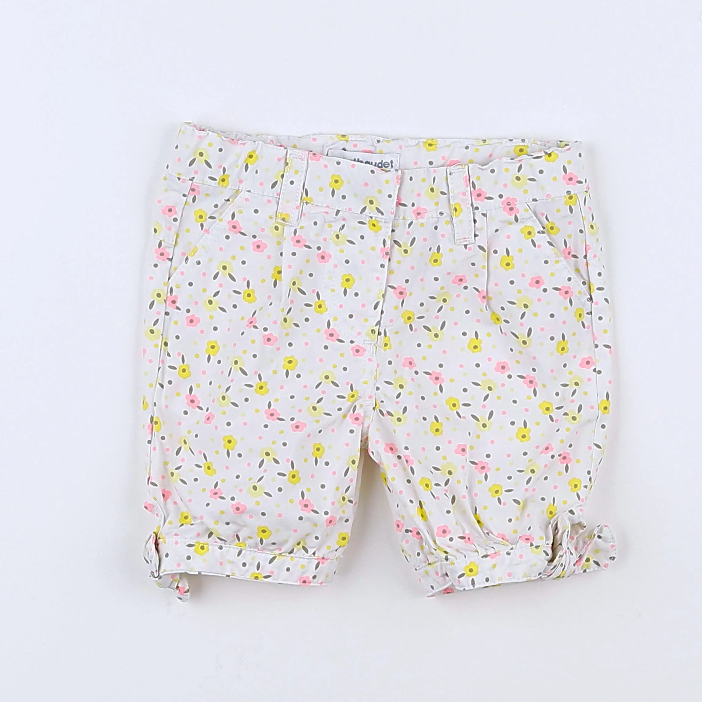 Vertbaudet - short blanc - 12 mois