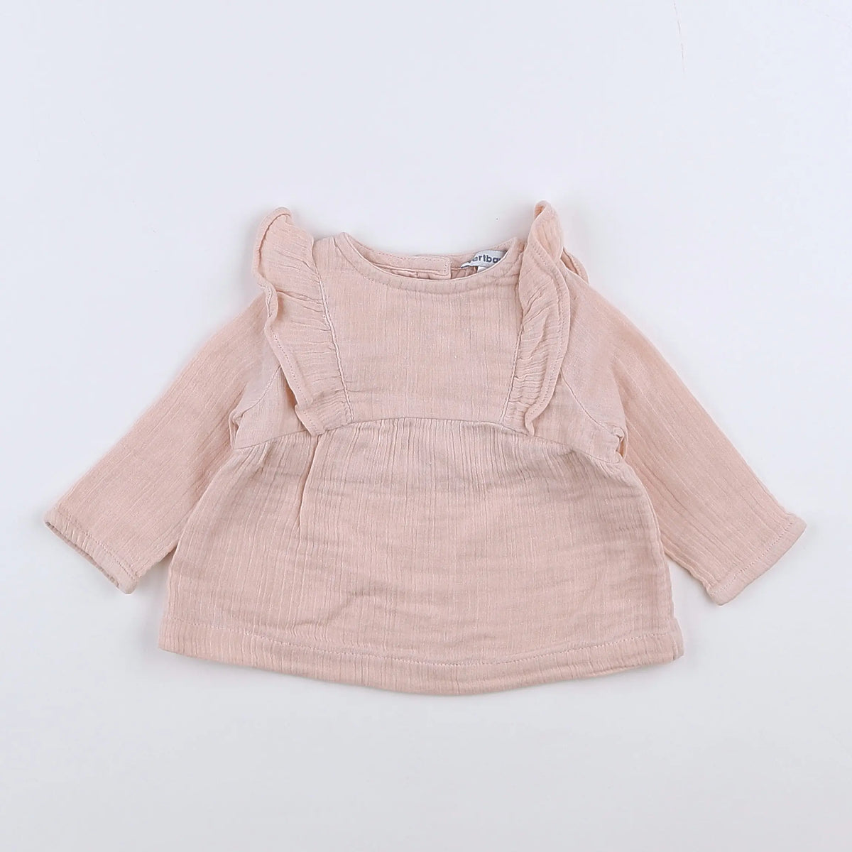 Vertbaudet - blouse rose - 3 mois