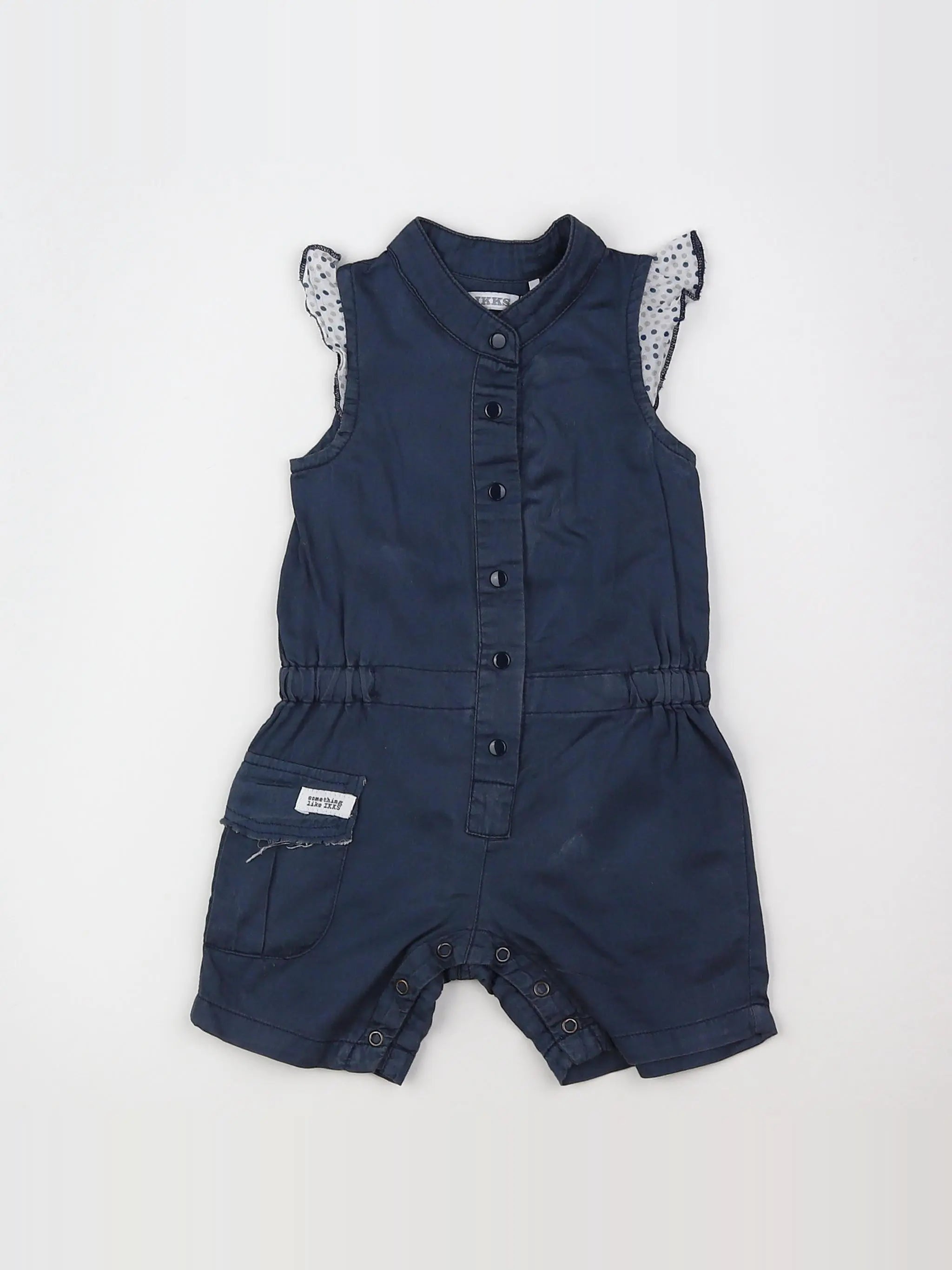 IKKS - combinaison bleu - 3 mois