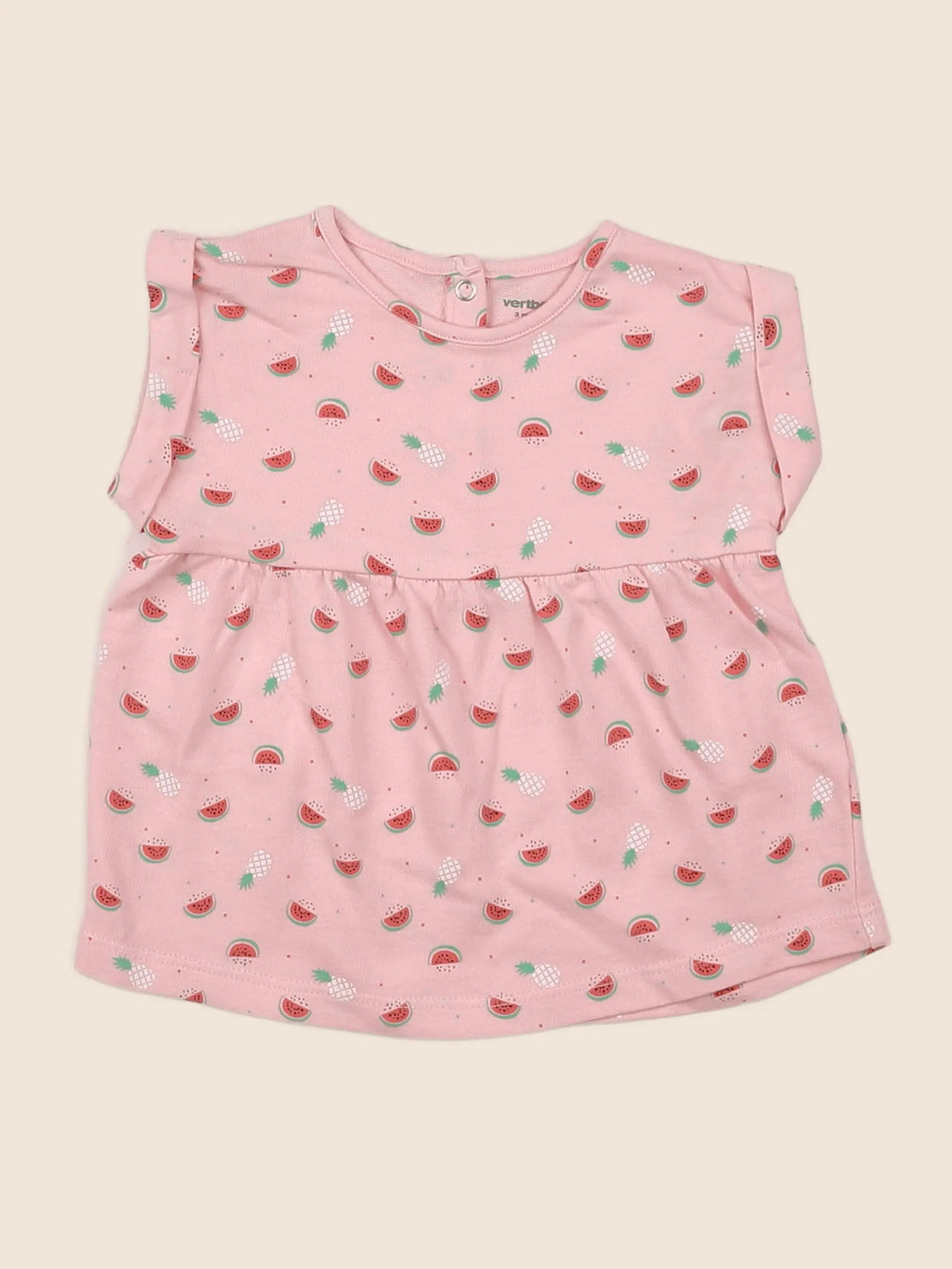 Vertbaudet - robe rose - 3 mois