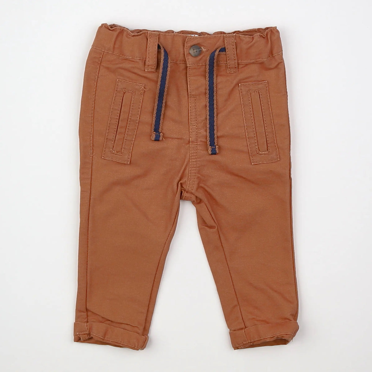 Vertbaudet - pantalon marron - 3 mois