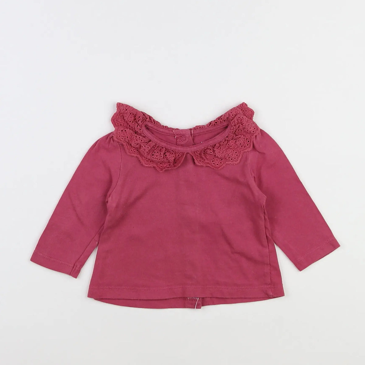 Vertbaudet - tee-shirt rose - 3 mois
