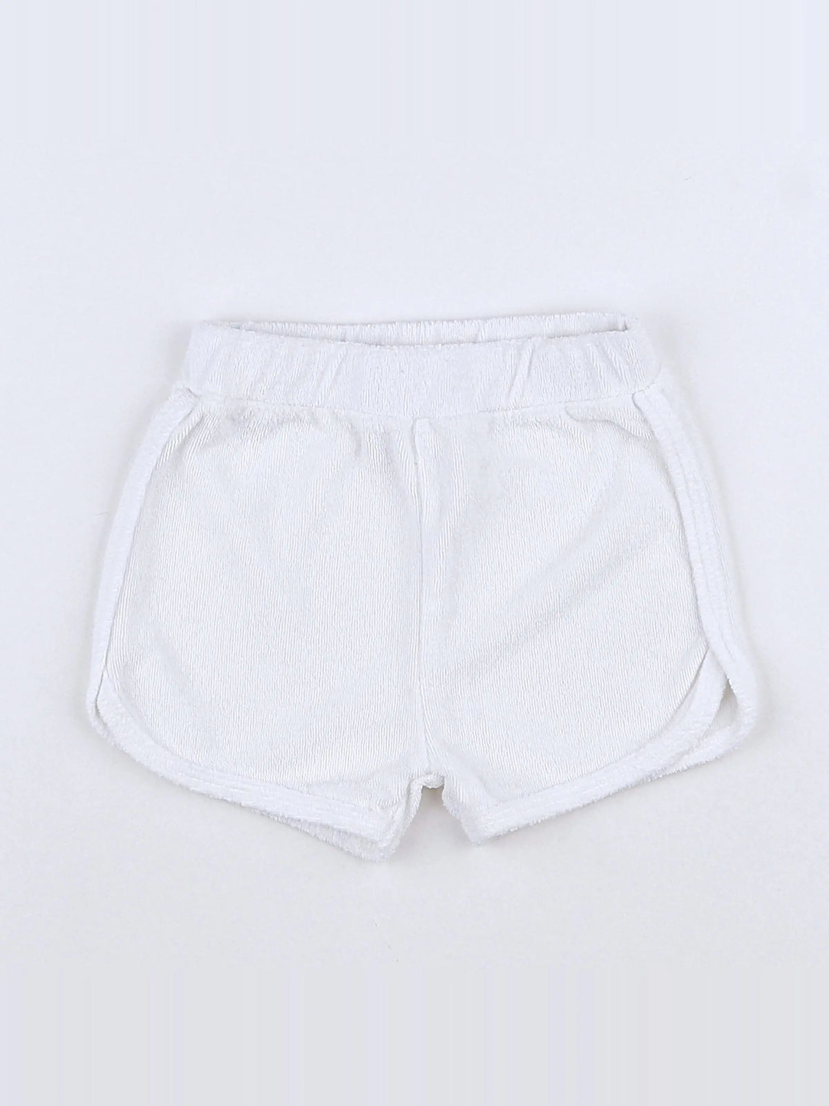 Vertbaudet - short blanc - 9 mois