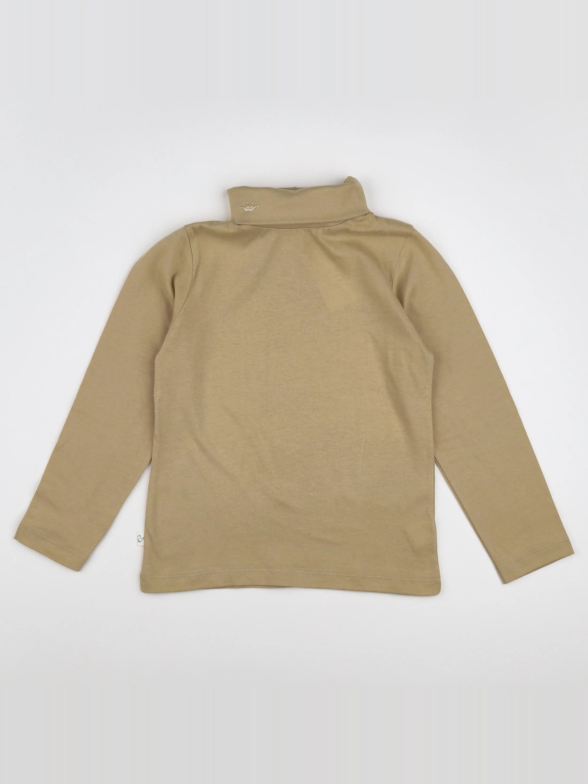 Marie-Chantal - sous-pull beige (état neuf) - 6 ans