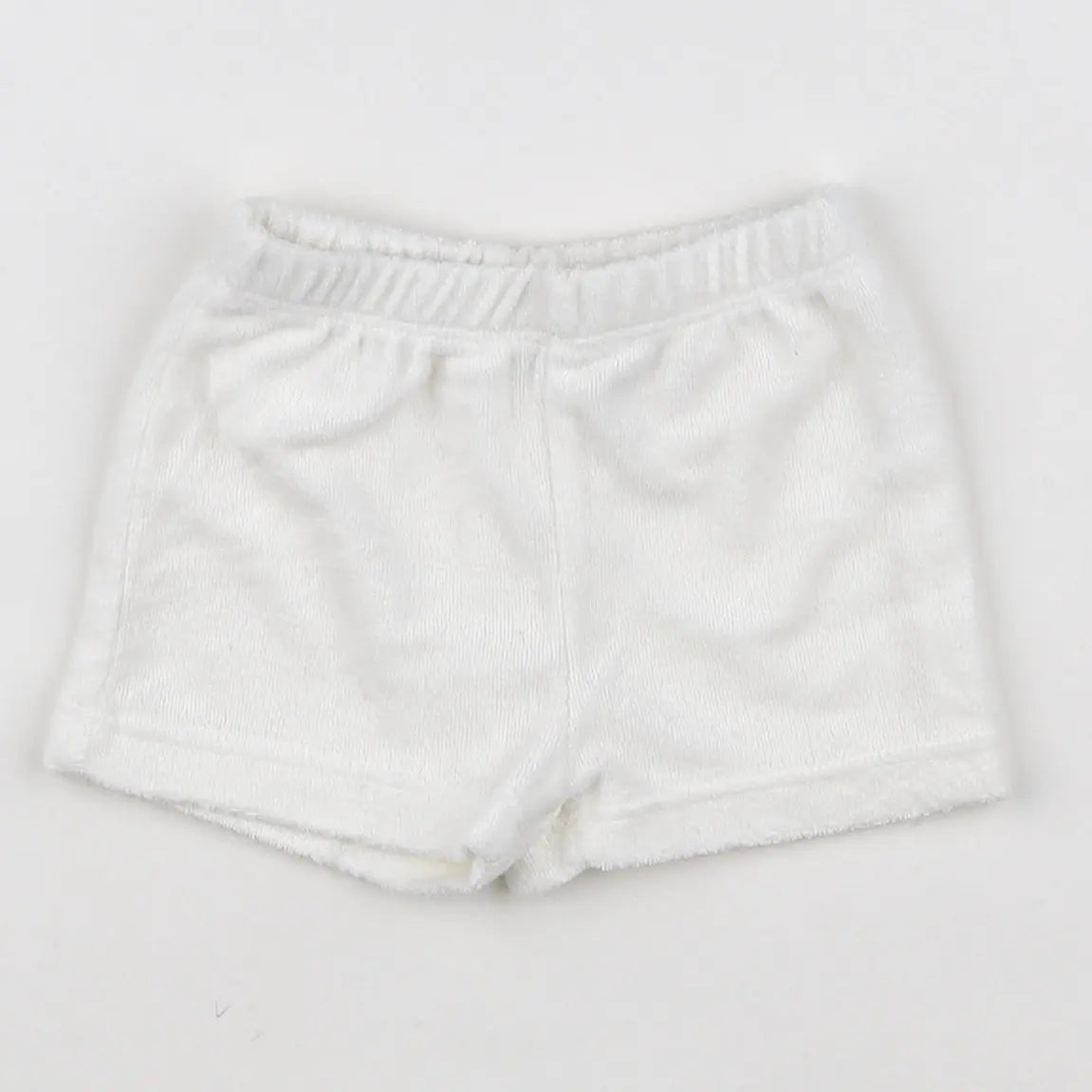 Vertbaudet - short blanc - 6 mois