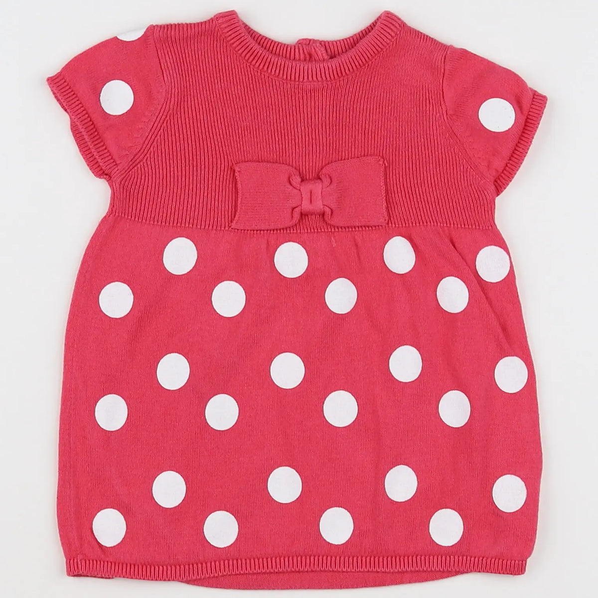 Vertbaudet - robe rose - 9 mois