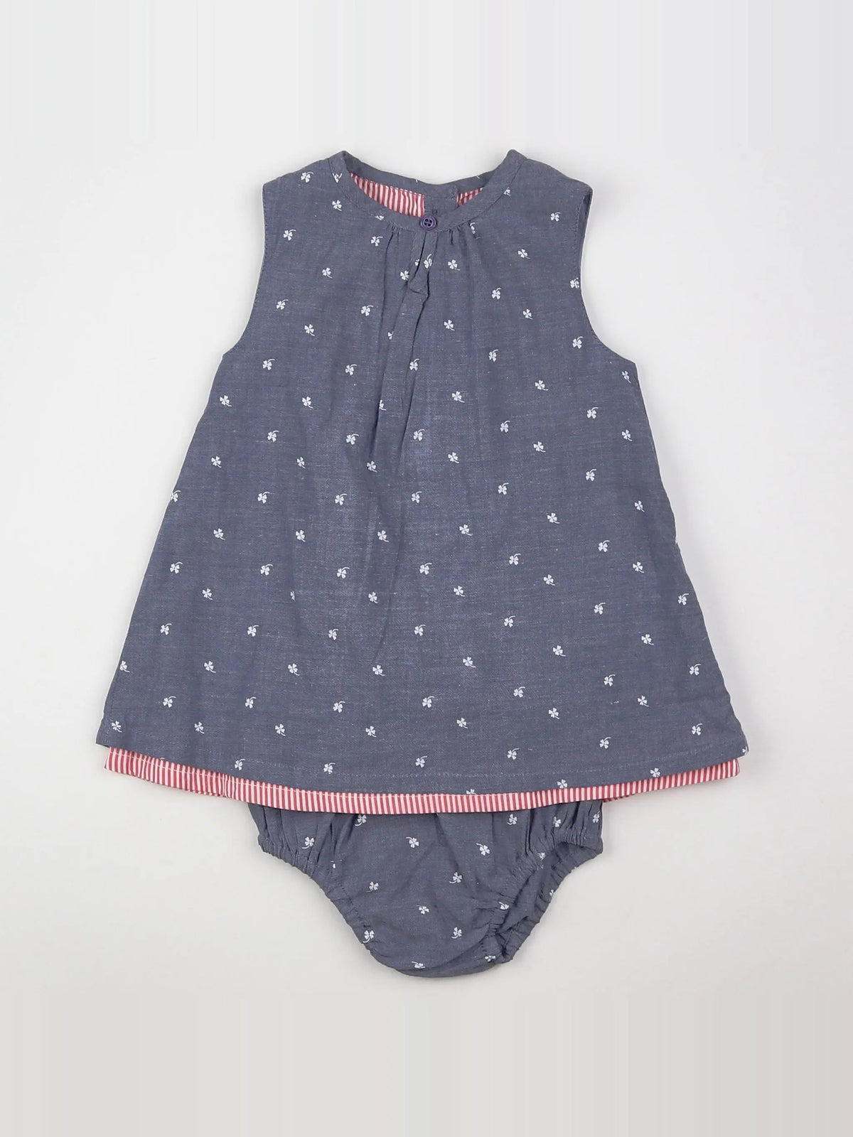 Cadet Rousselle - robe gris - 6 mois