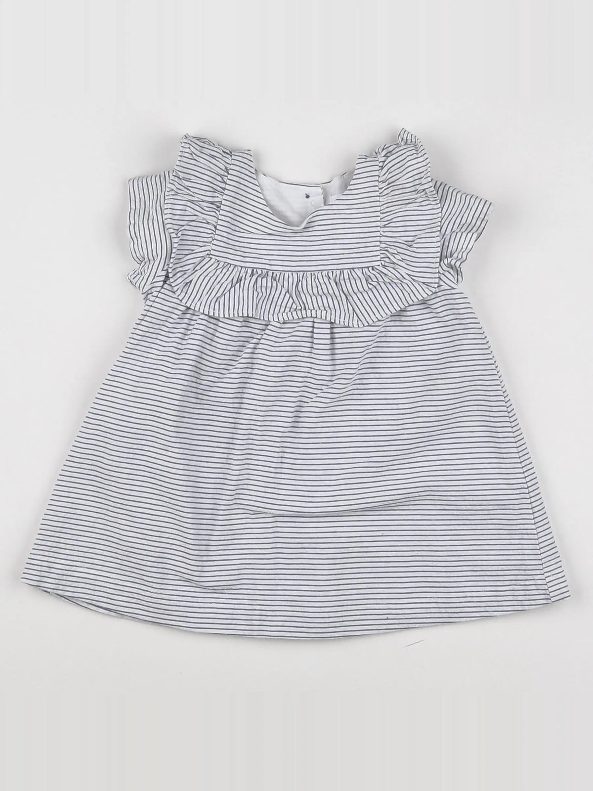 Absorba - robe bleu, blanc - 6 mois