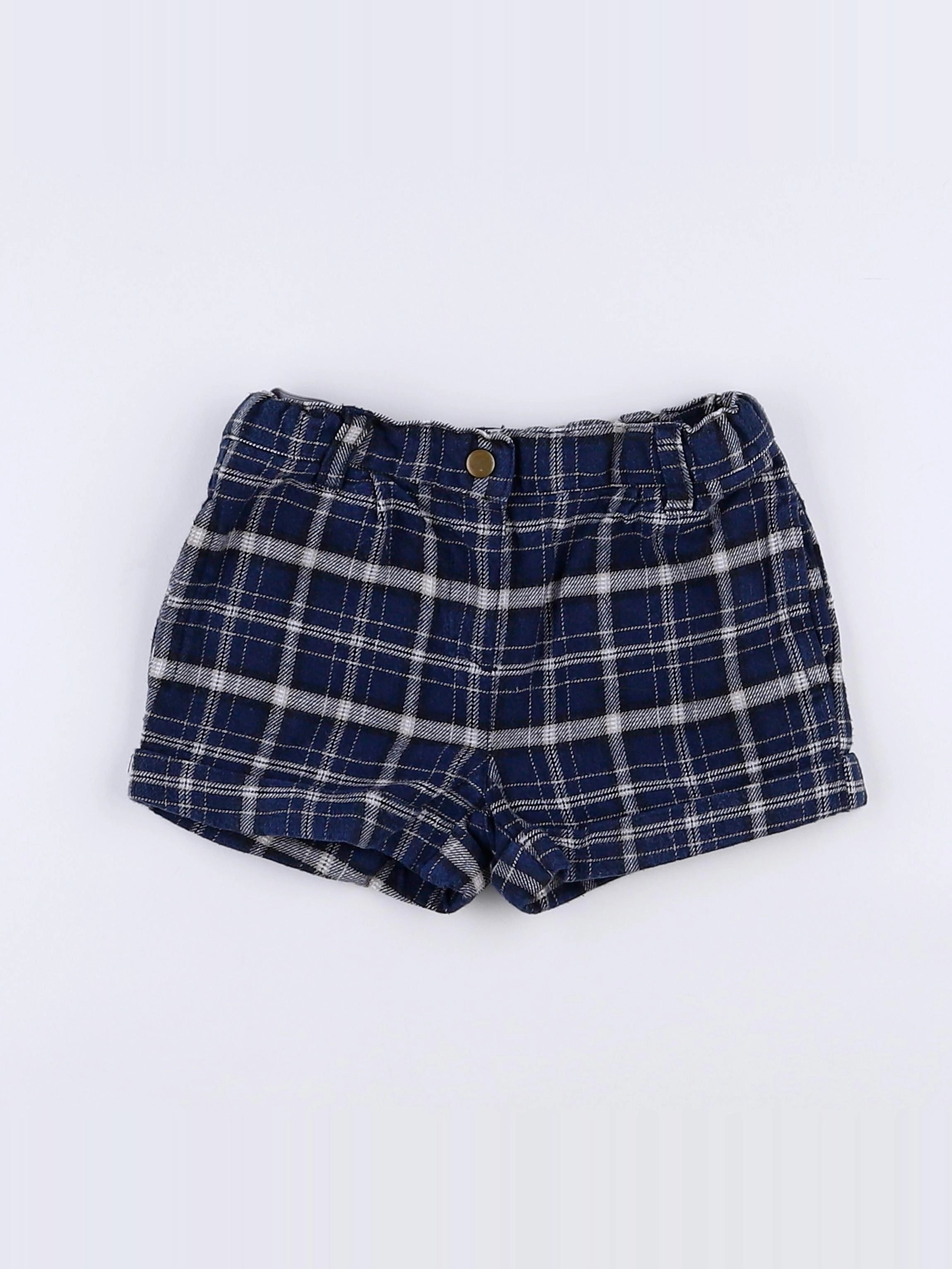 Boutchou - short bleu - 18 mois