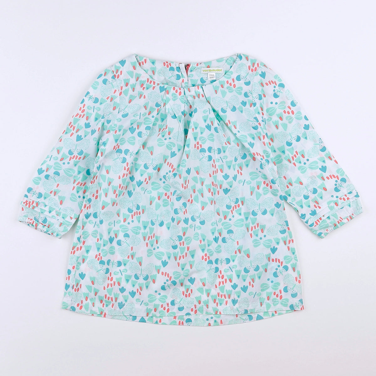 Vertbaudet - robe bleu - 8 ans