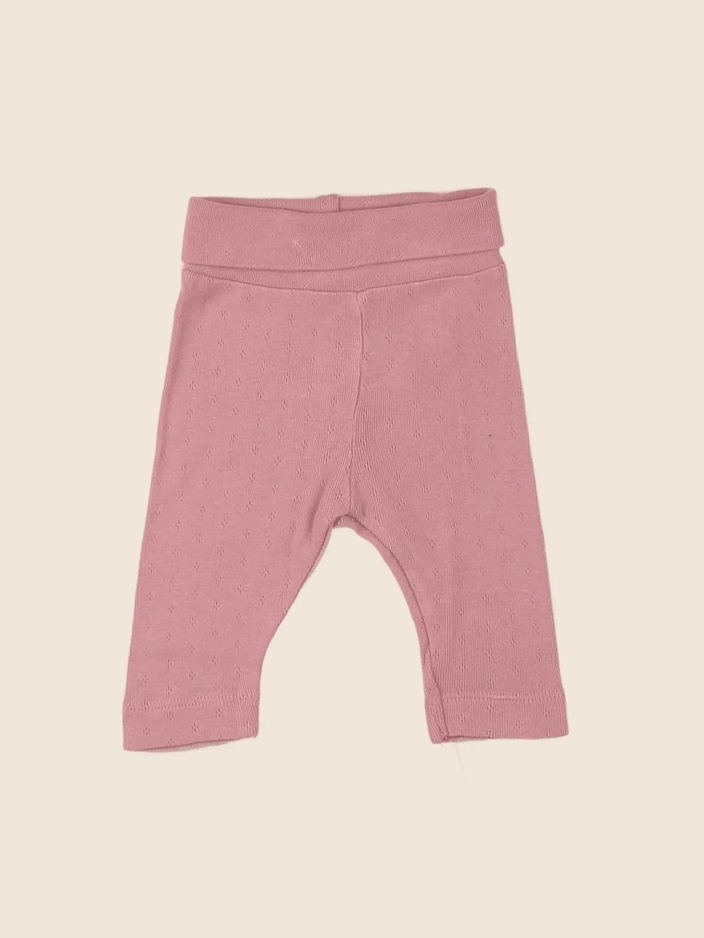 H&M - legging rose - 1 mois
