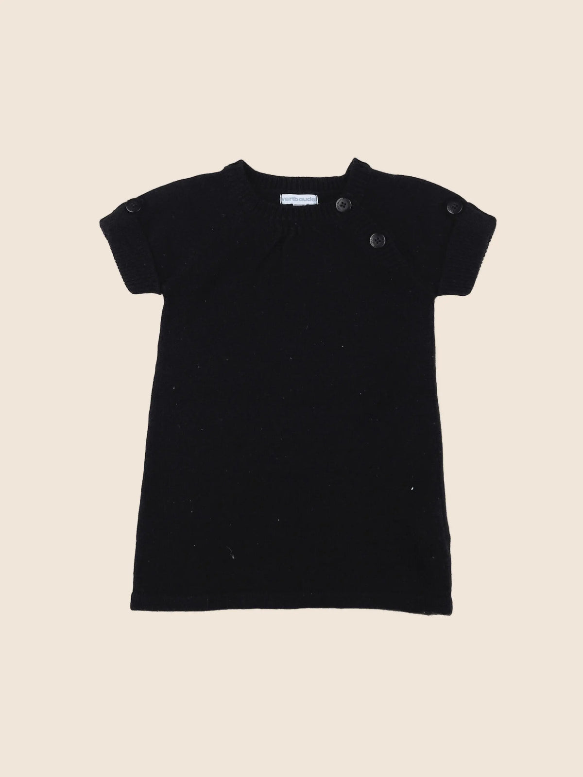 Vertbaudet - robe noir - 18 mois