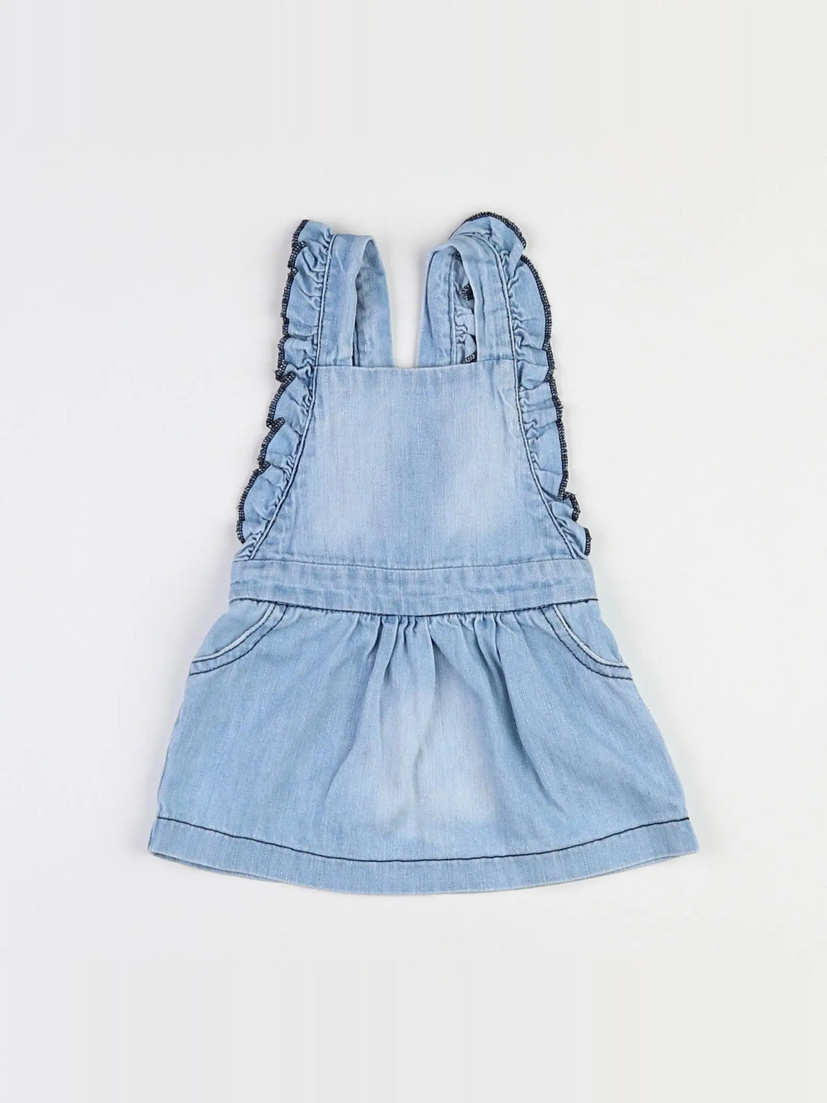 Vertbaudet - robe bleu - 3 mois