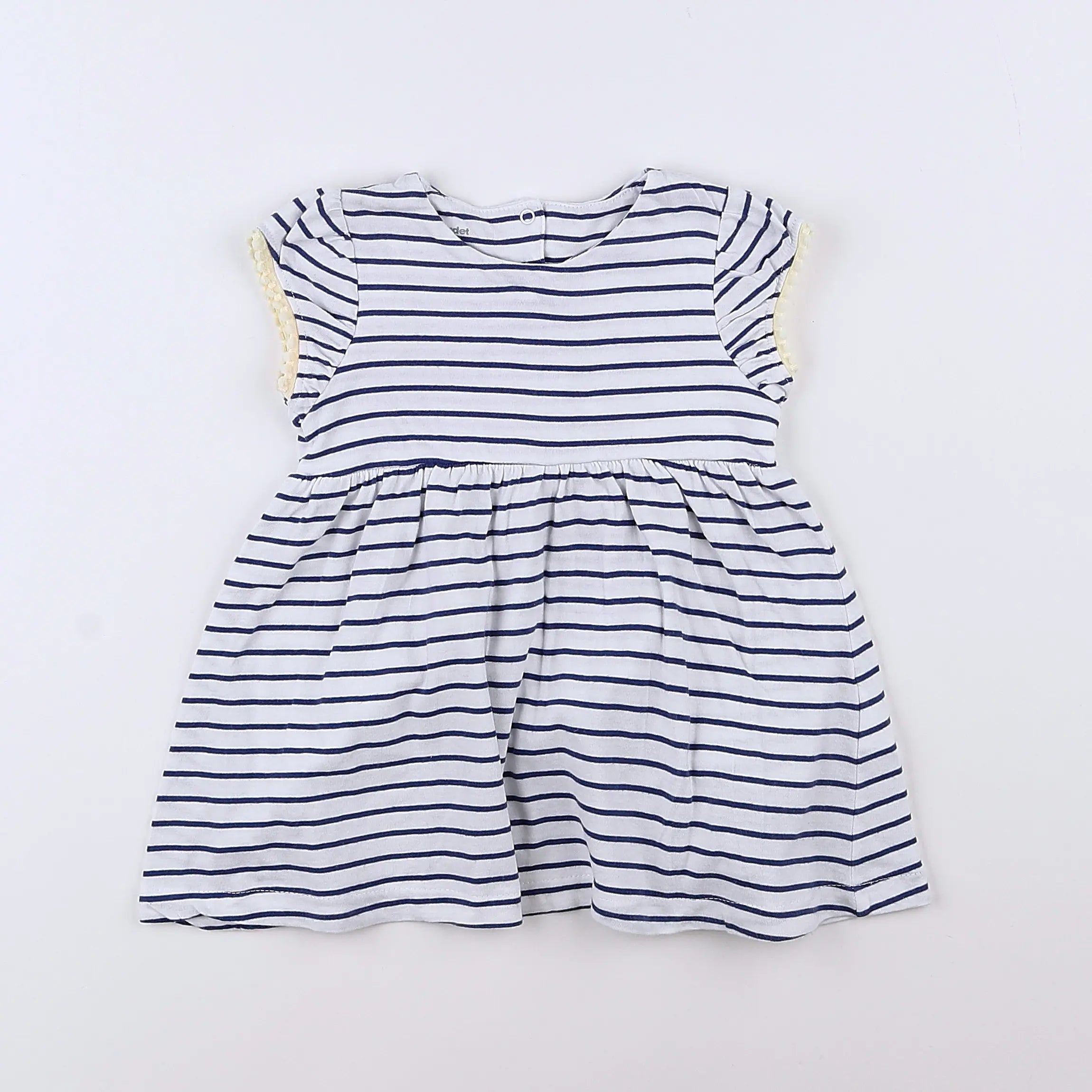 Vertbaudet - robe blanc - 18 mois