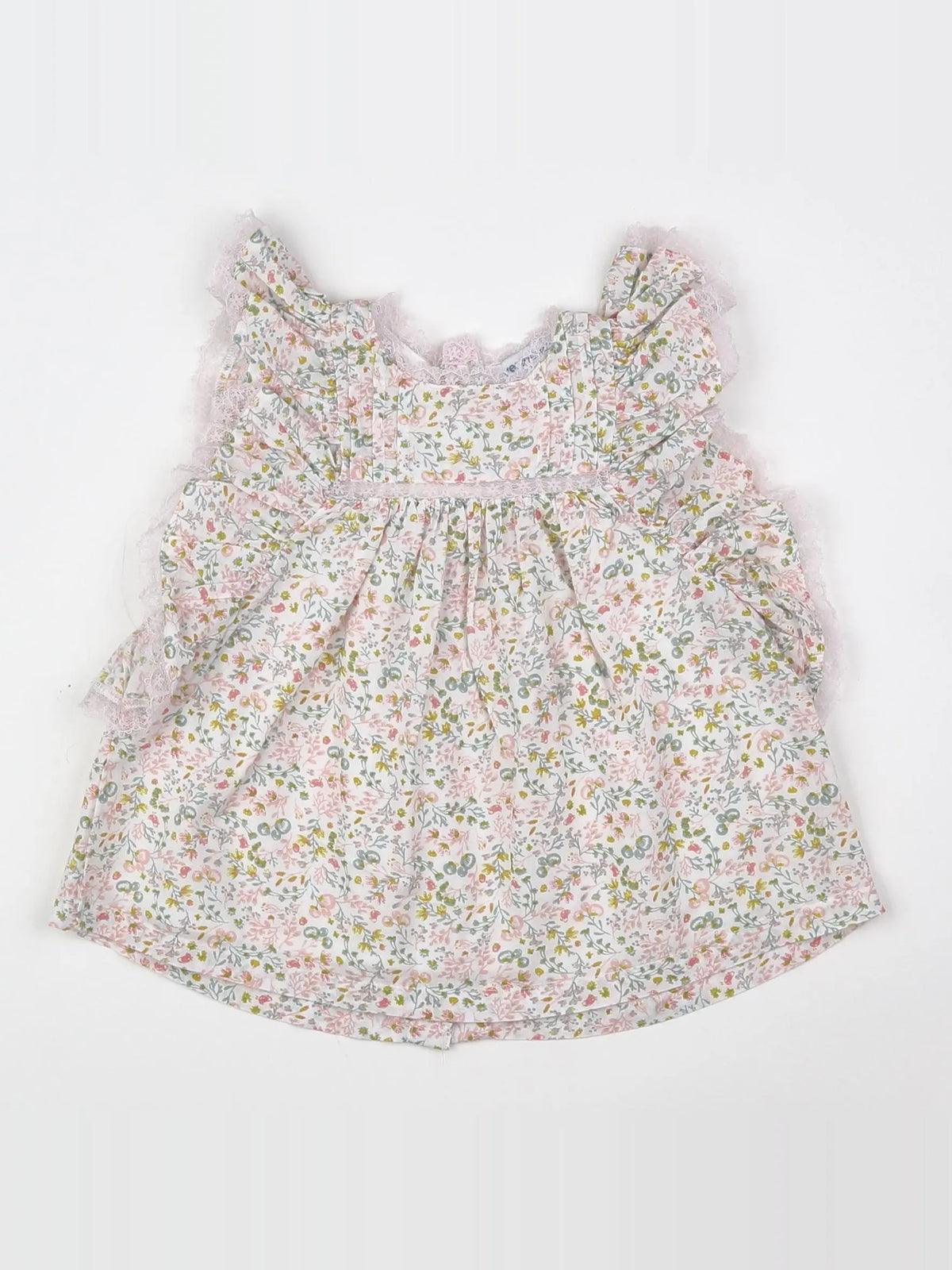 Vertbaudet - robe blanc - 3 mois