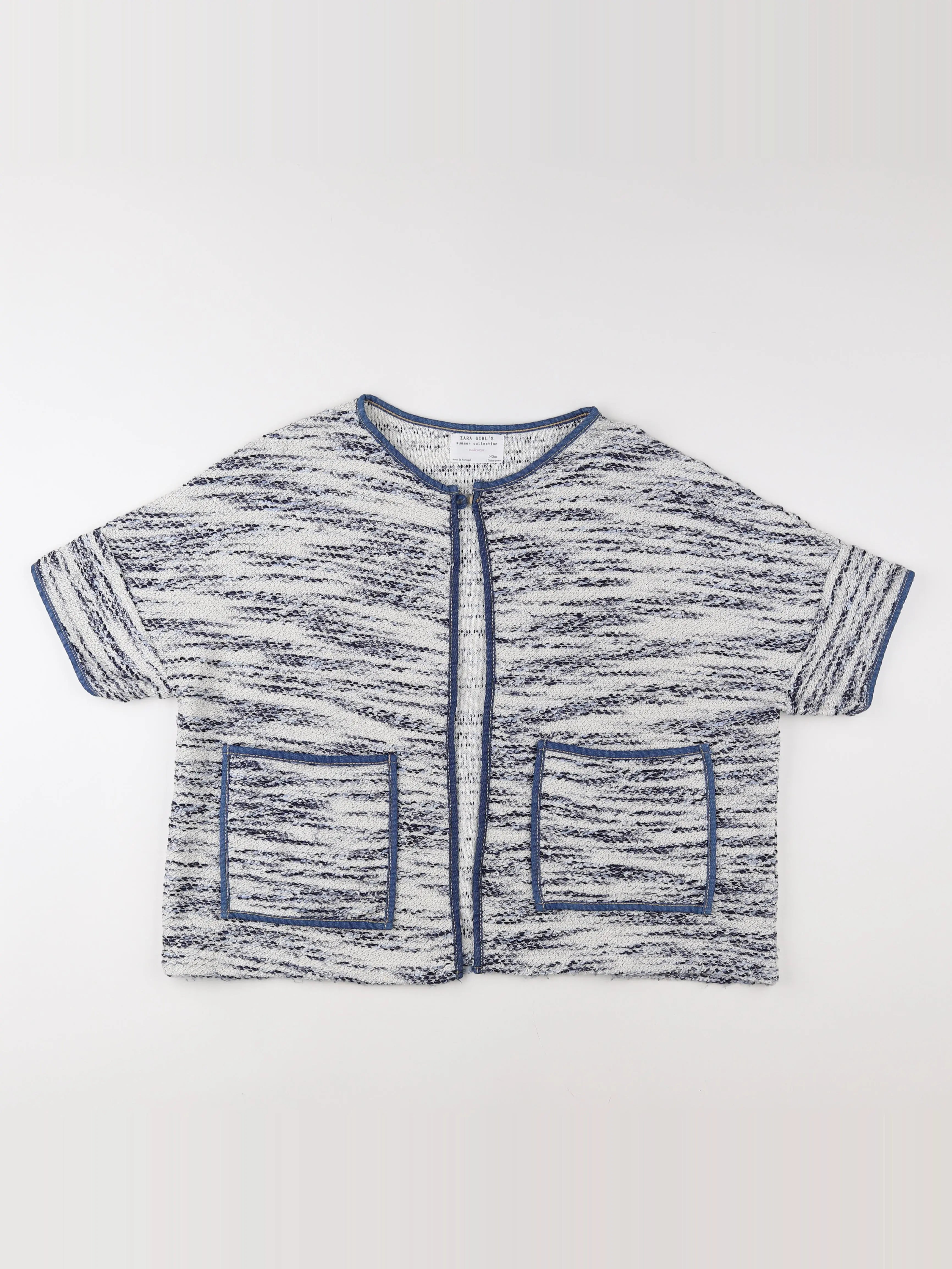 Zara - gilet gris - 10 ans