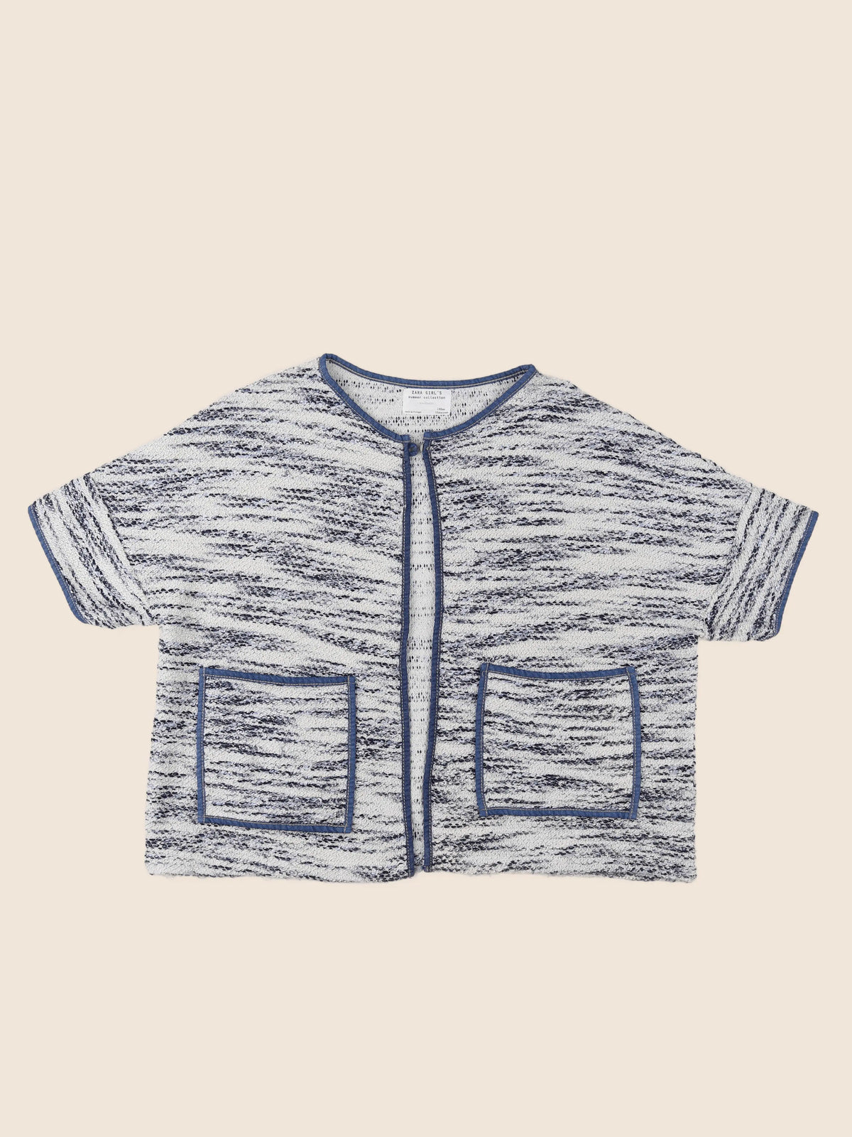 Zara - gilet gris - 10 ans