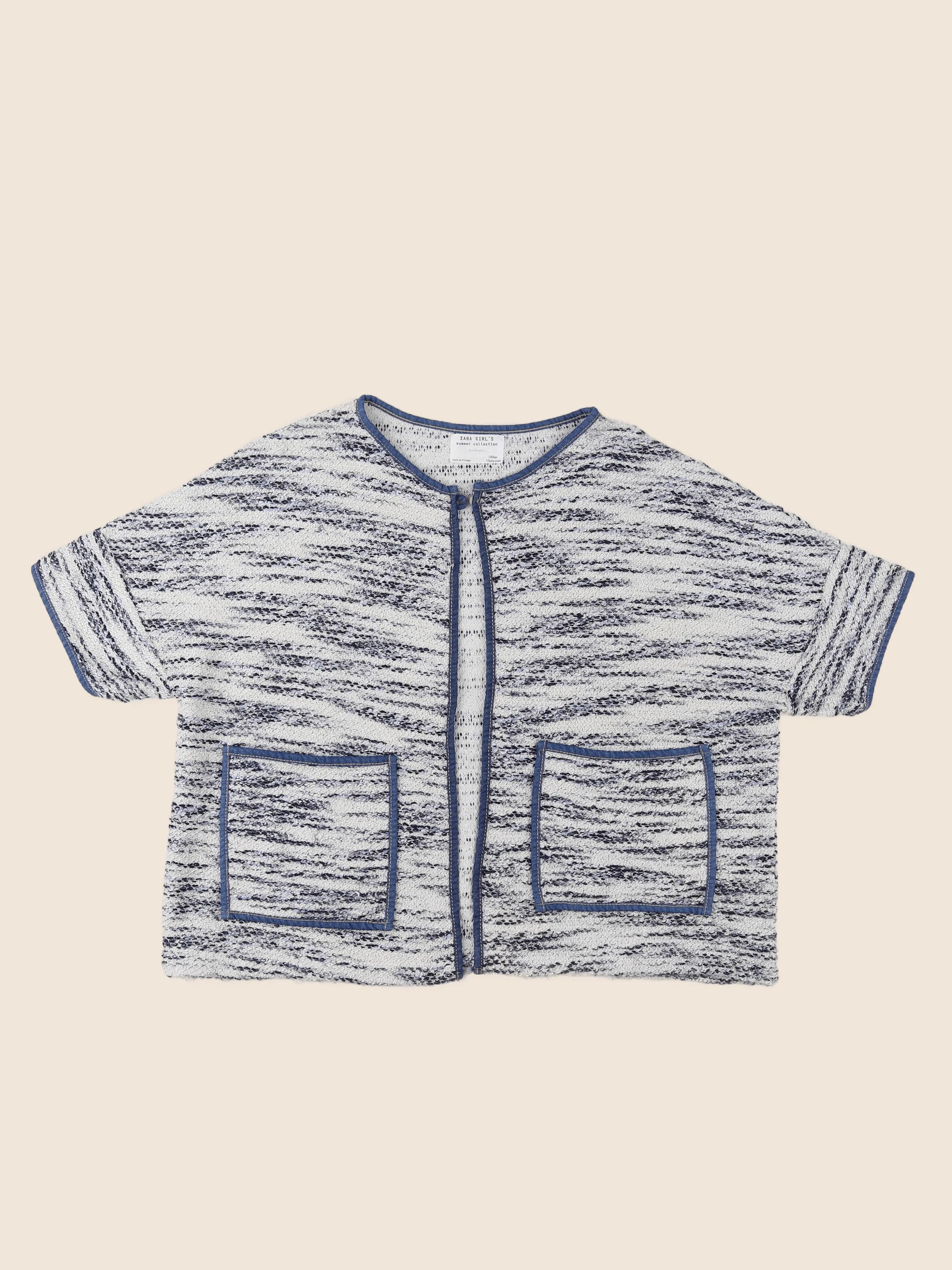 Zara - gilet gris - 10 ans
